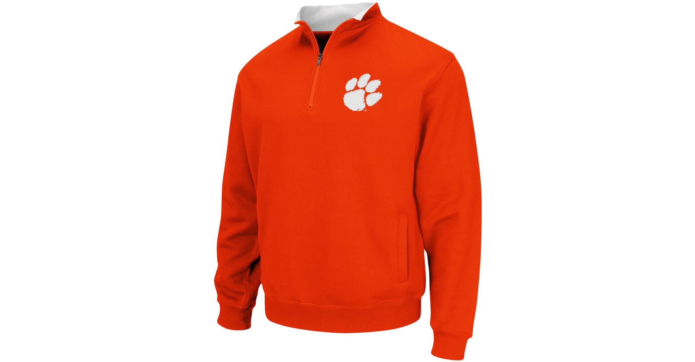 NCAA Clemson Tigers Tortugas Logo Quarter-Zip Pullover Jacket