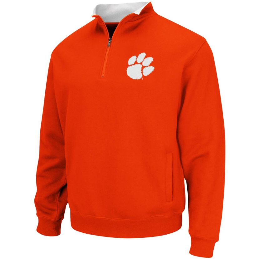 NCAA Clemson Tigers Tortugas Logo Quarter-Zip Pullover Jacket