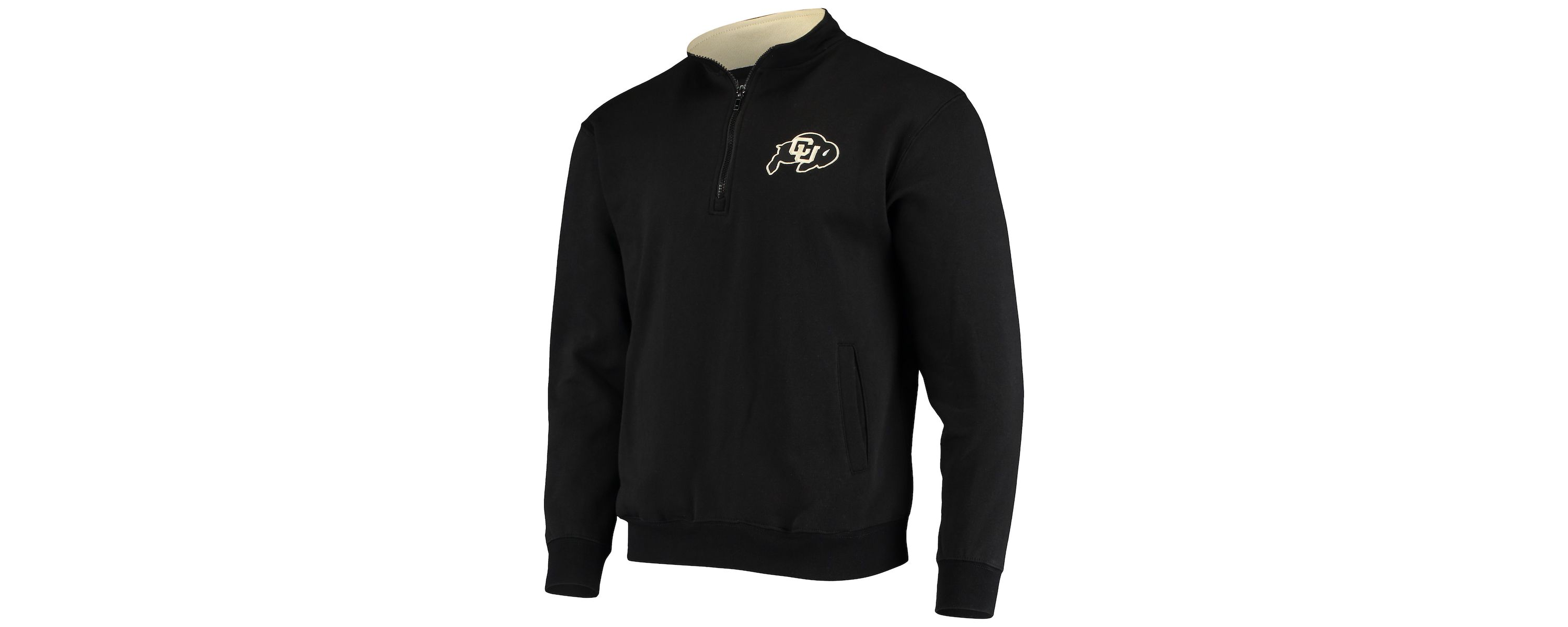 NCAA Colorado Buffaloes Tortugas Logo Quarter-Zip Jacket