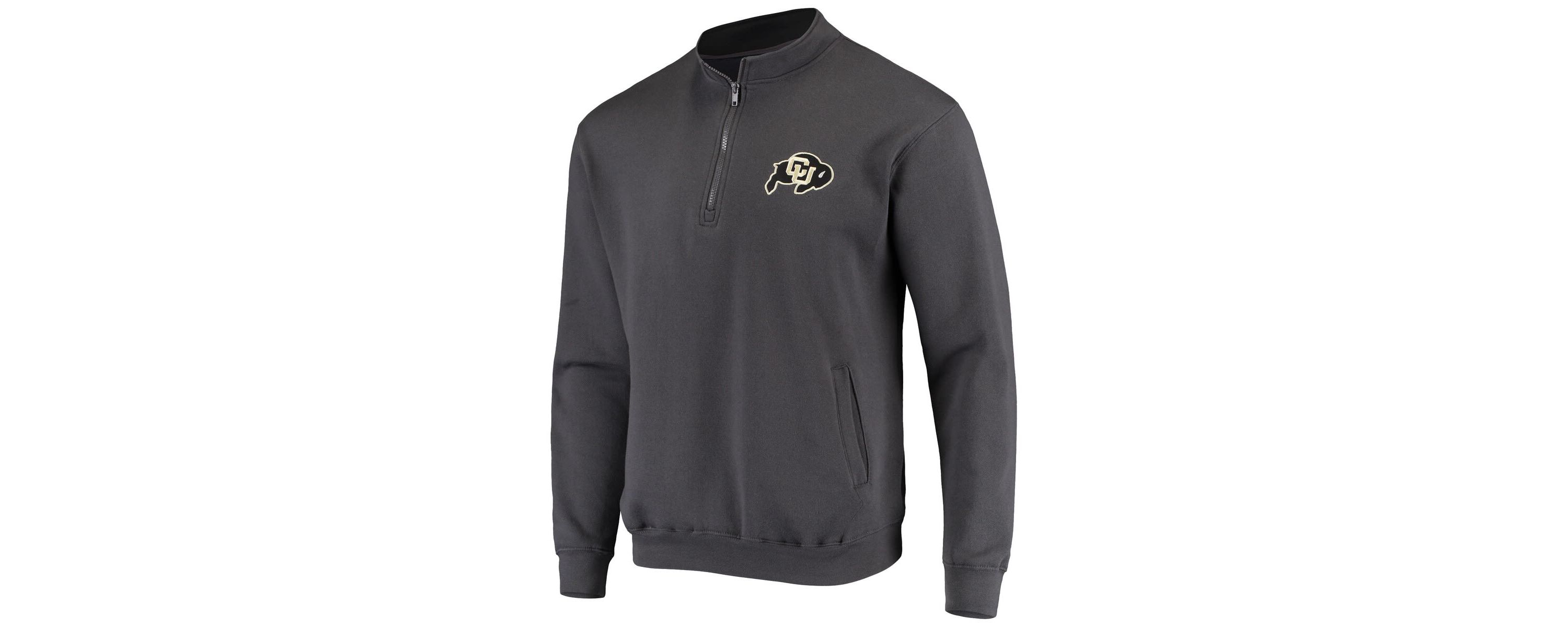 NCAA Colorado Buffaloes Tortugas Logo Quarter-Zip Jacket
