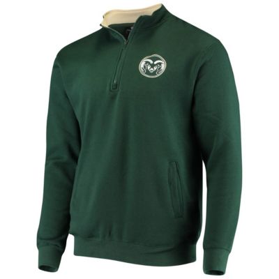 NCAA Colorado State Rams Tortugas Logo Quarter-Zip Pullover Jacket