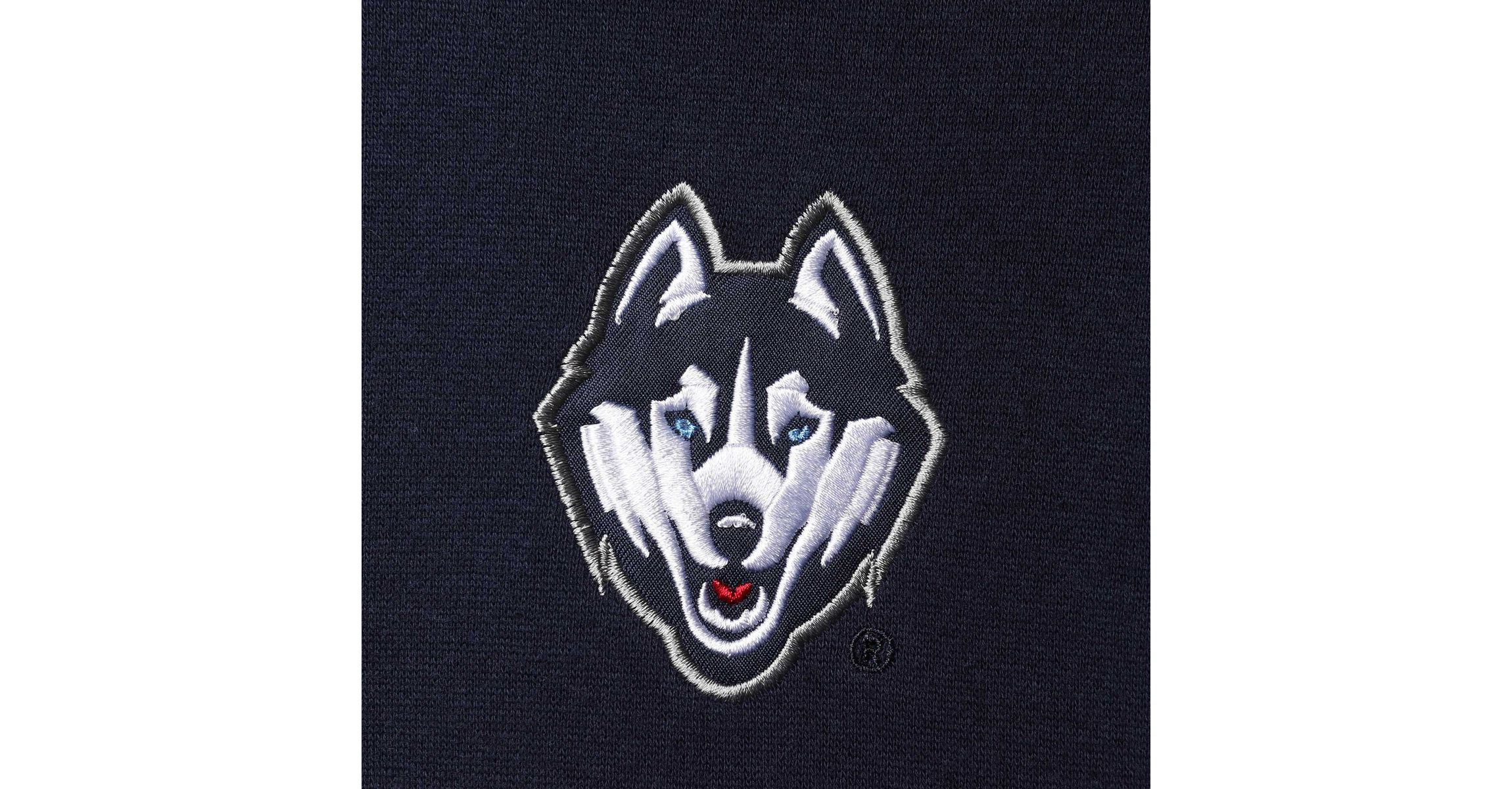 Connecticut Huskies NCAA UConn Huskies Tortugas Logo Quarter-Zip Jacket