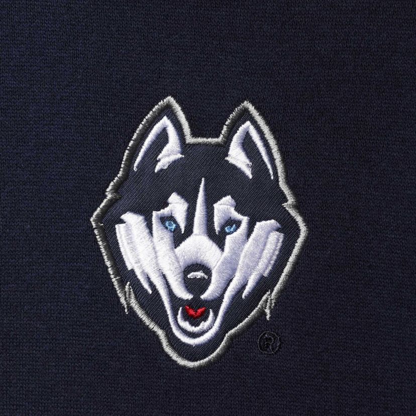 Connecticut Huskies NCAA UConn Huskies Tortugas Logo Quarter-Zip Jacket