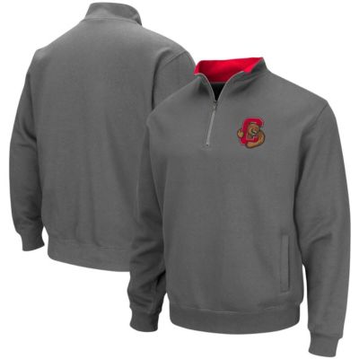Cornell Big Red NCAA Tortugas Logo Quarter-Zip Pullover Jacket