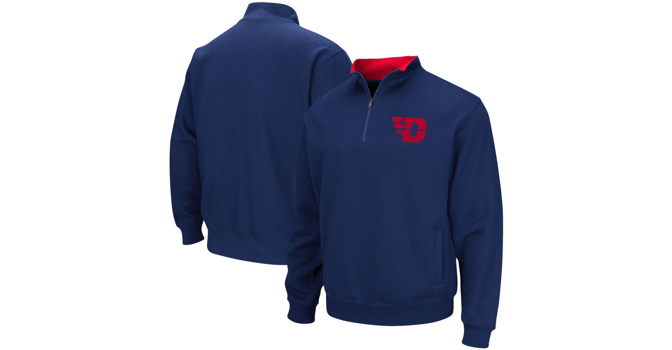 NCAA Dayton Flyers Tortugas Logo Quarter-Zip Jacket