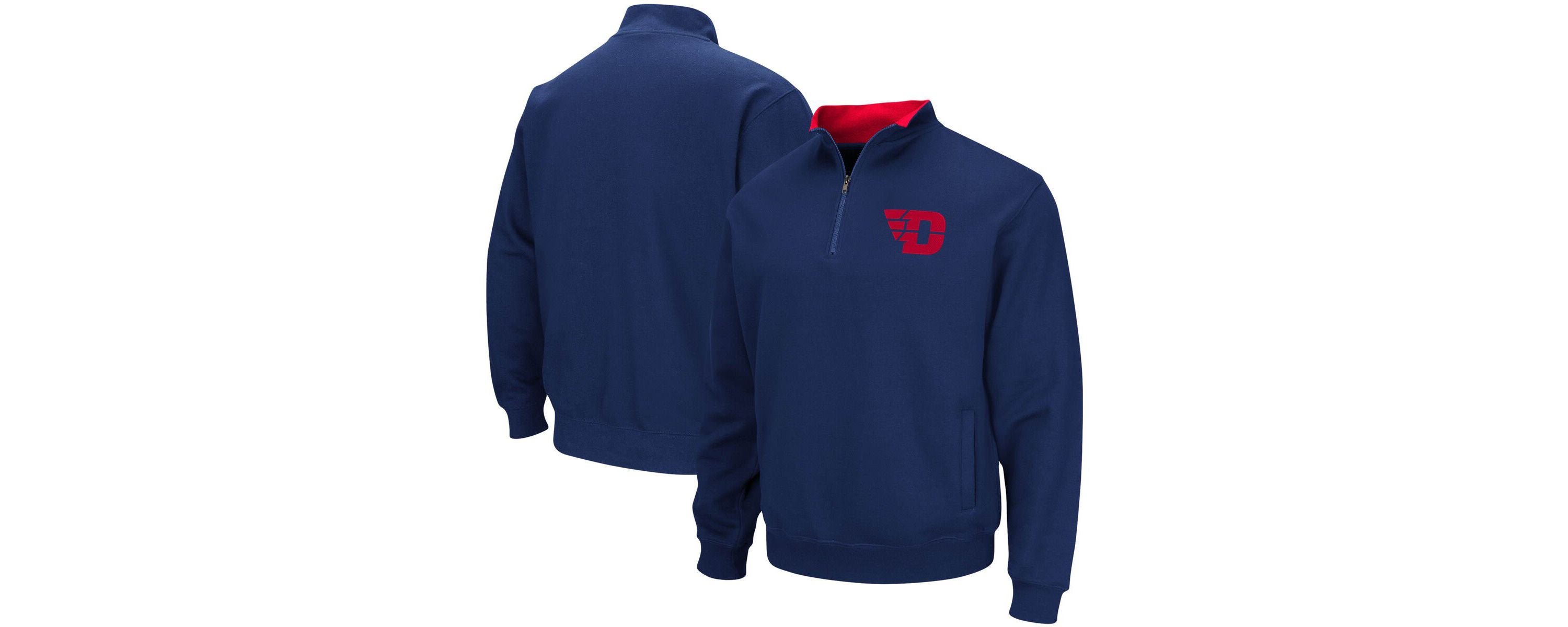 NCAA Dayton Flyers Tortugas Logo Quarter-Zip Jacket