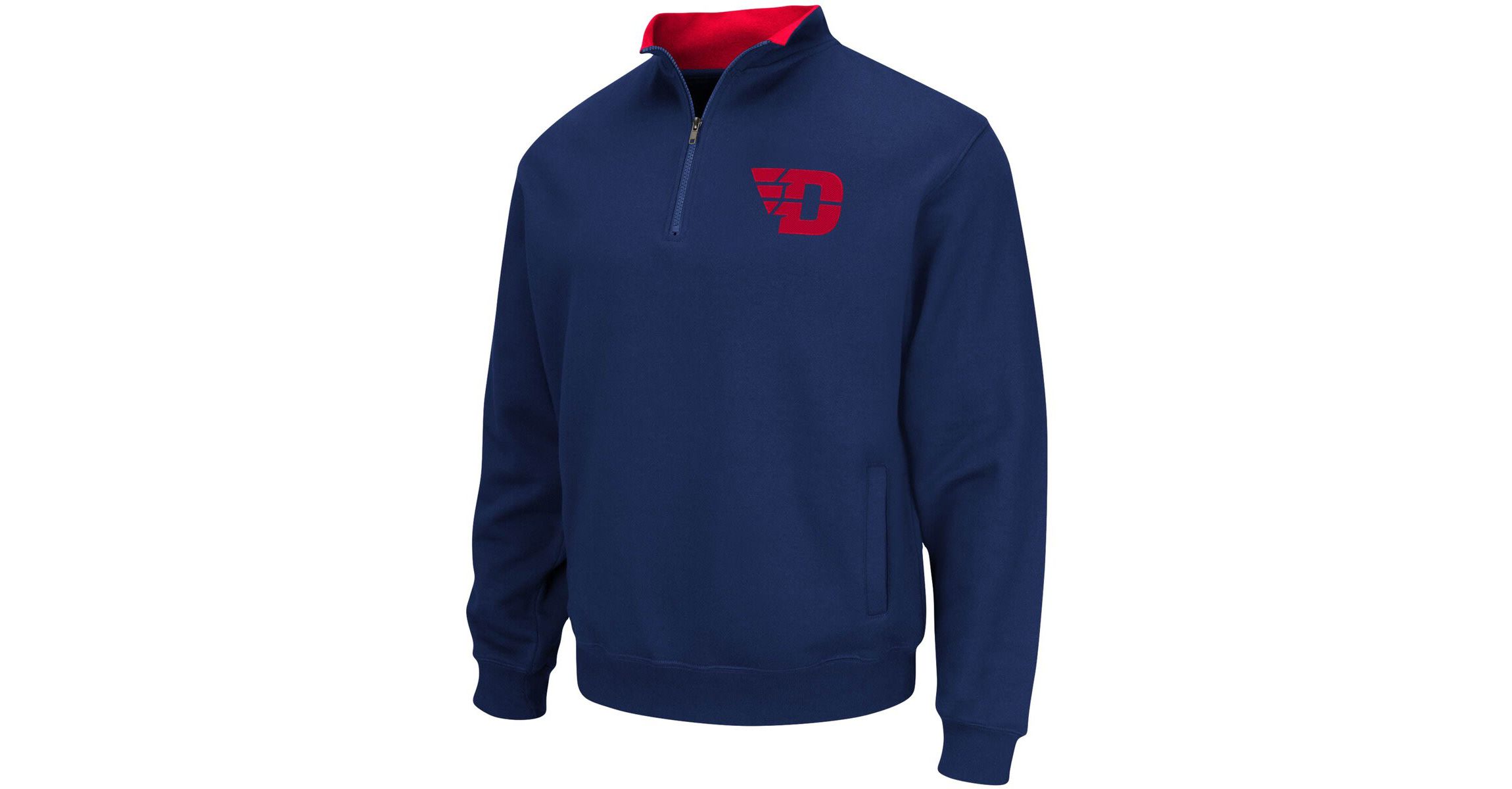 NCAA Dayton Flyers Tortugas Logo Quarter-Zip Jacket
