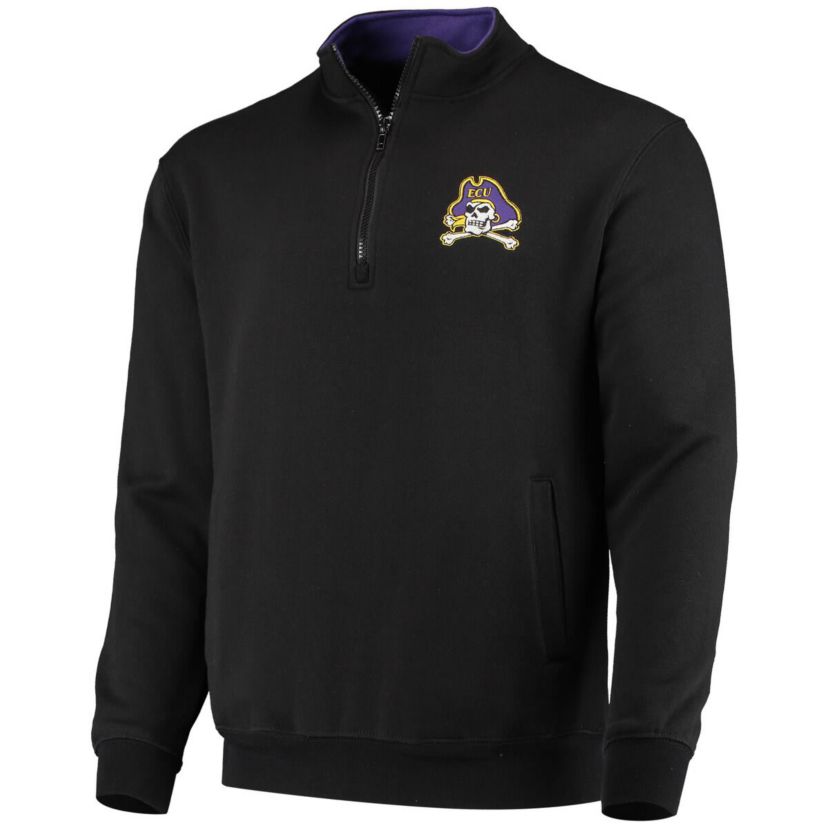 East Carolina Pirates NCAA ECU Pirates Tortugas Logo Quarter-Zip Jacket