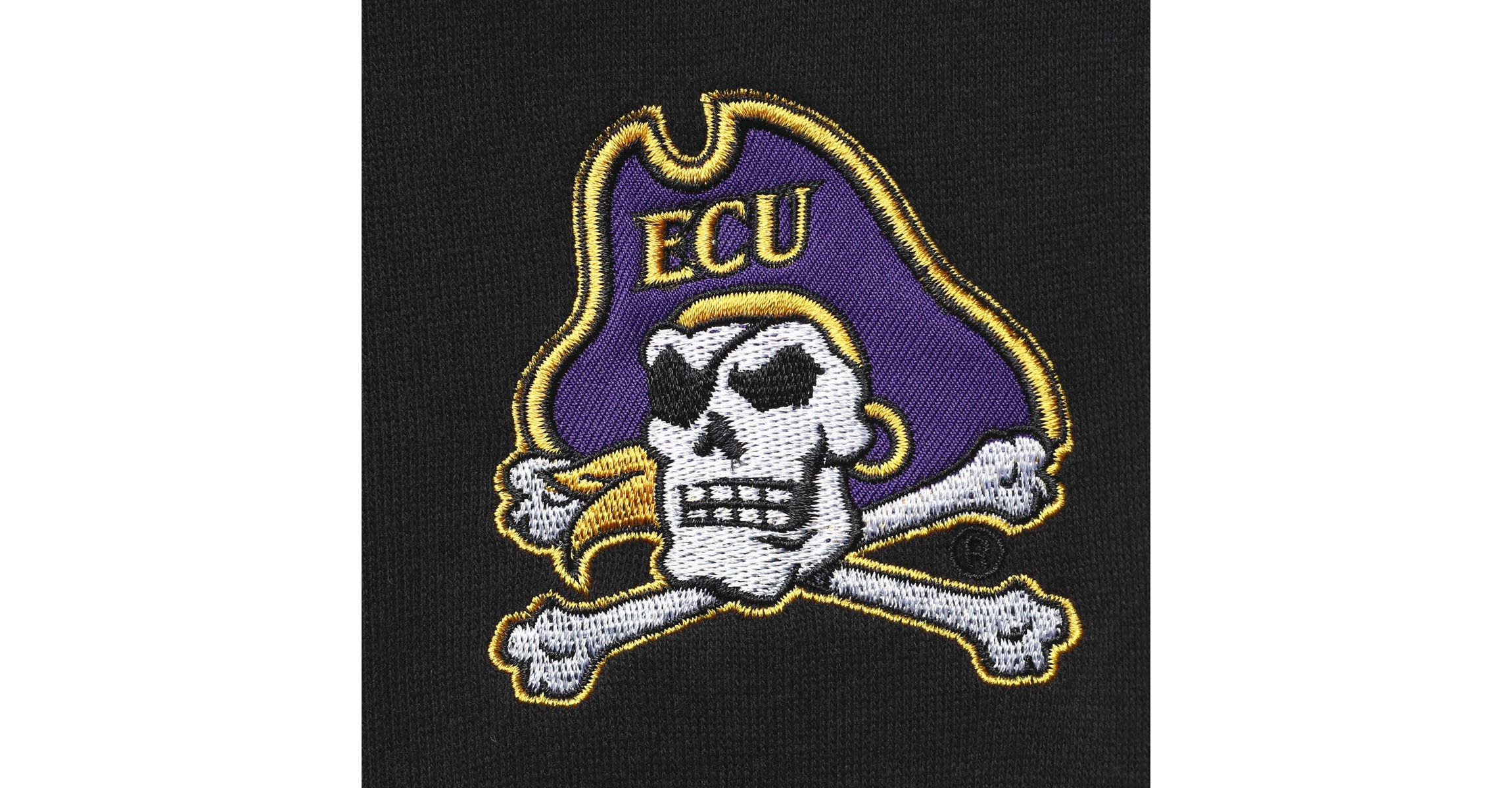 East Carolina Pirates NCAA ECU Pirates Tortugas Logo Quarter-Zip Jacket