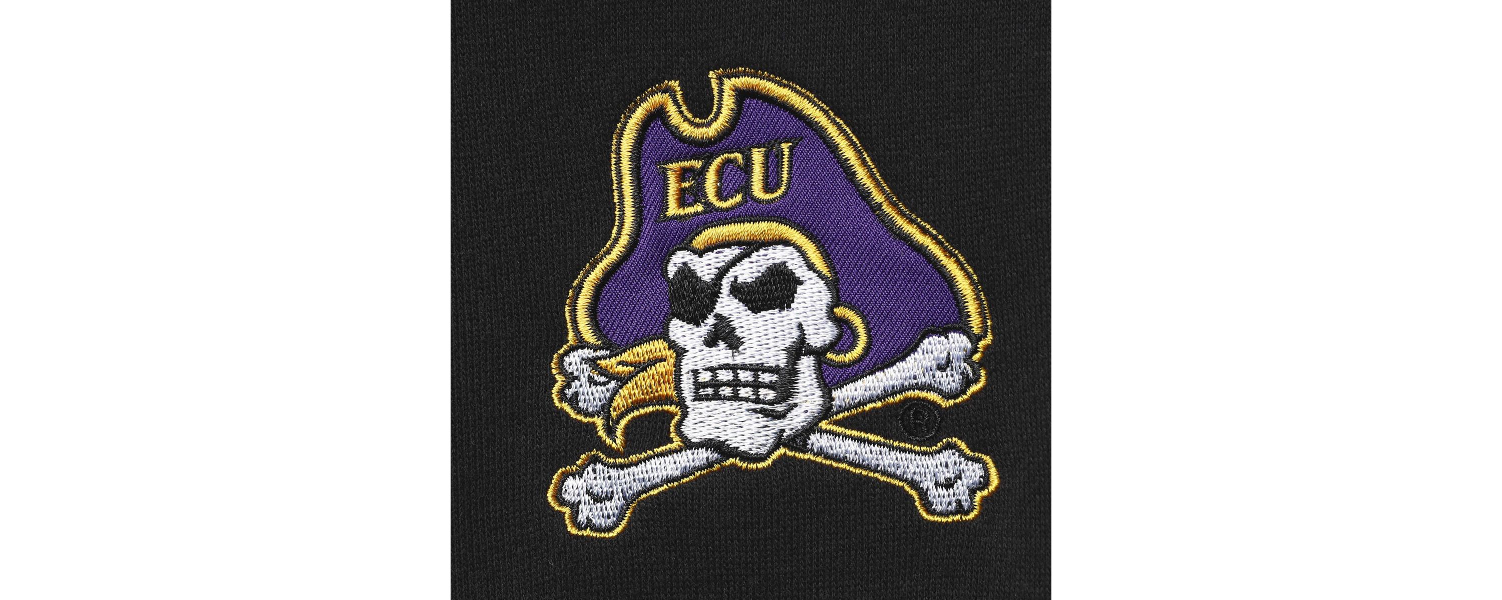 East Carolina Pirates NCAA ECU Pirates Tortugas Logo Quarter-Zip Jacket