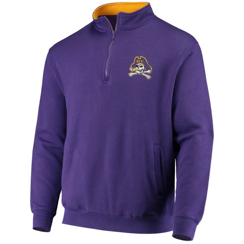 East Carolina Pirates NCAA ECU Pirates Tortugas Logo Quarter-Zip Jacket