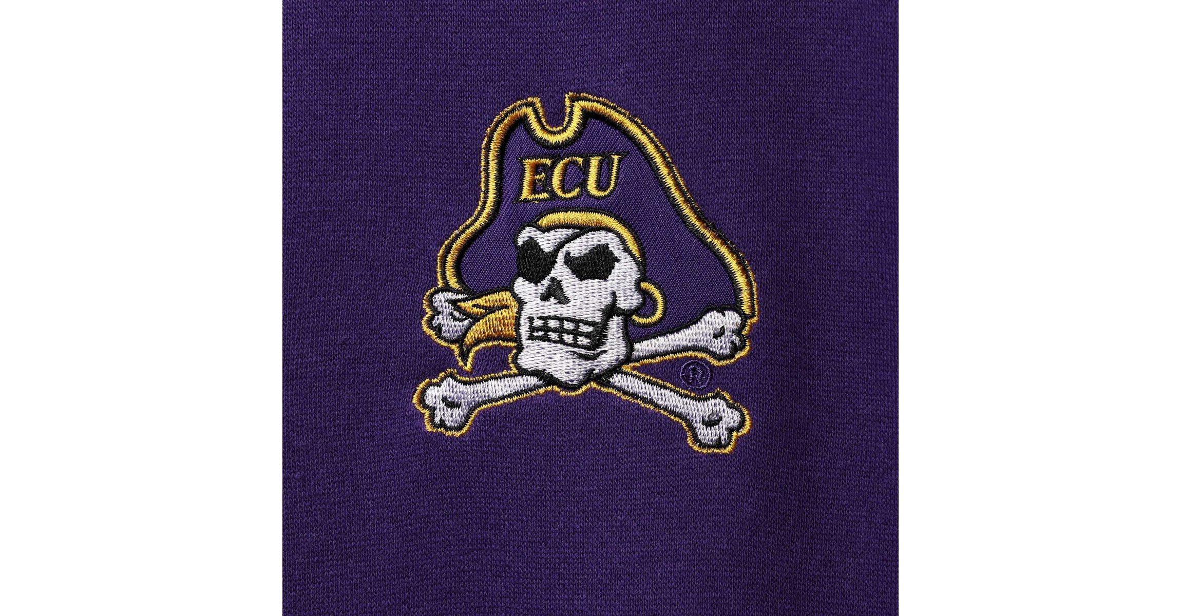 East Carolina Pirates NCAA ECU Pirates Tortugas Logo Quarter-Zip Jacket