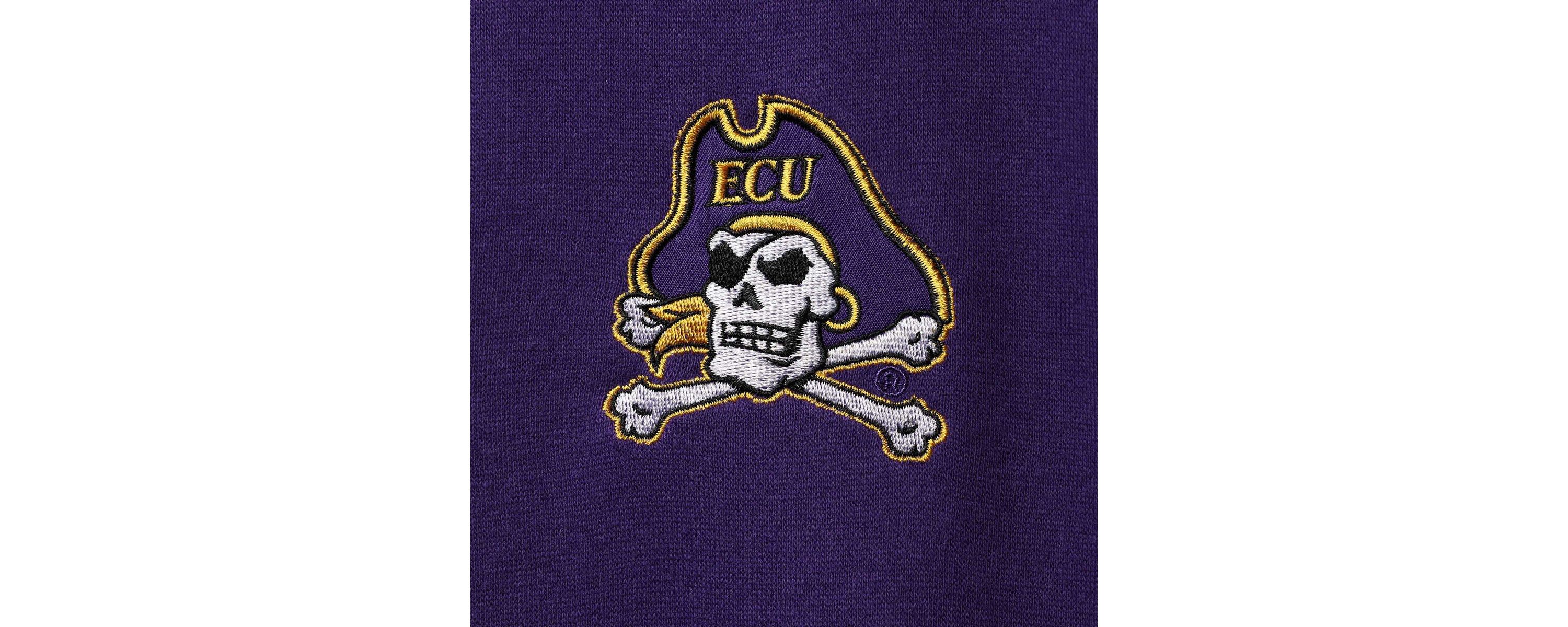 East Carolina Pirates NCAA ECU Pirates Tortugas Logo Quarter-Zip Jacket