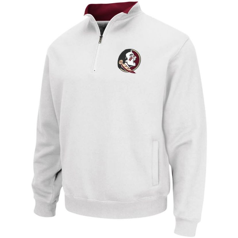 NCAA Florida State Seminoles Tortugas Logo Quarter-Zip Pullover Jacket