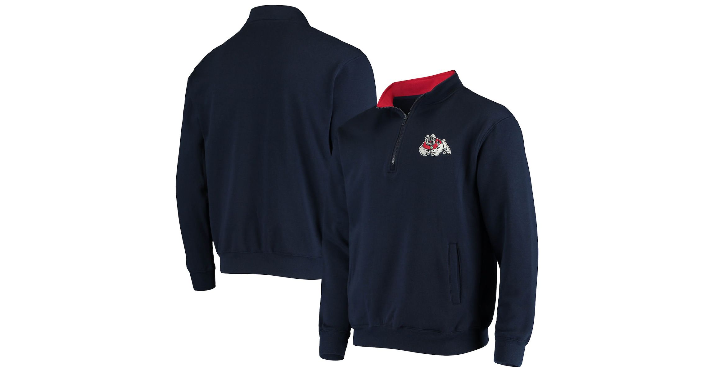 NCAA Fresno State Bulldogs Tortugas Logo Quarter-Zip Jacket