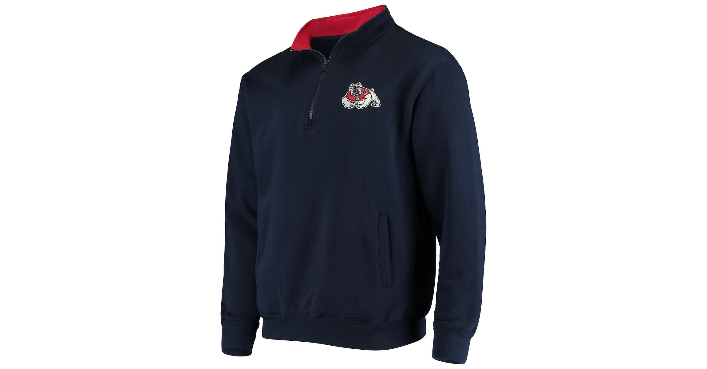 NCAA Fresno State Bulldogs Tortugas Logo Quarter-Zip Jacket