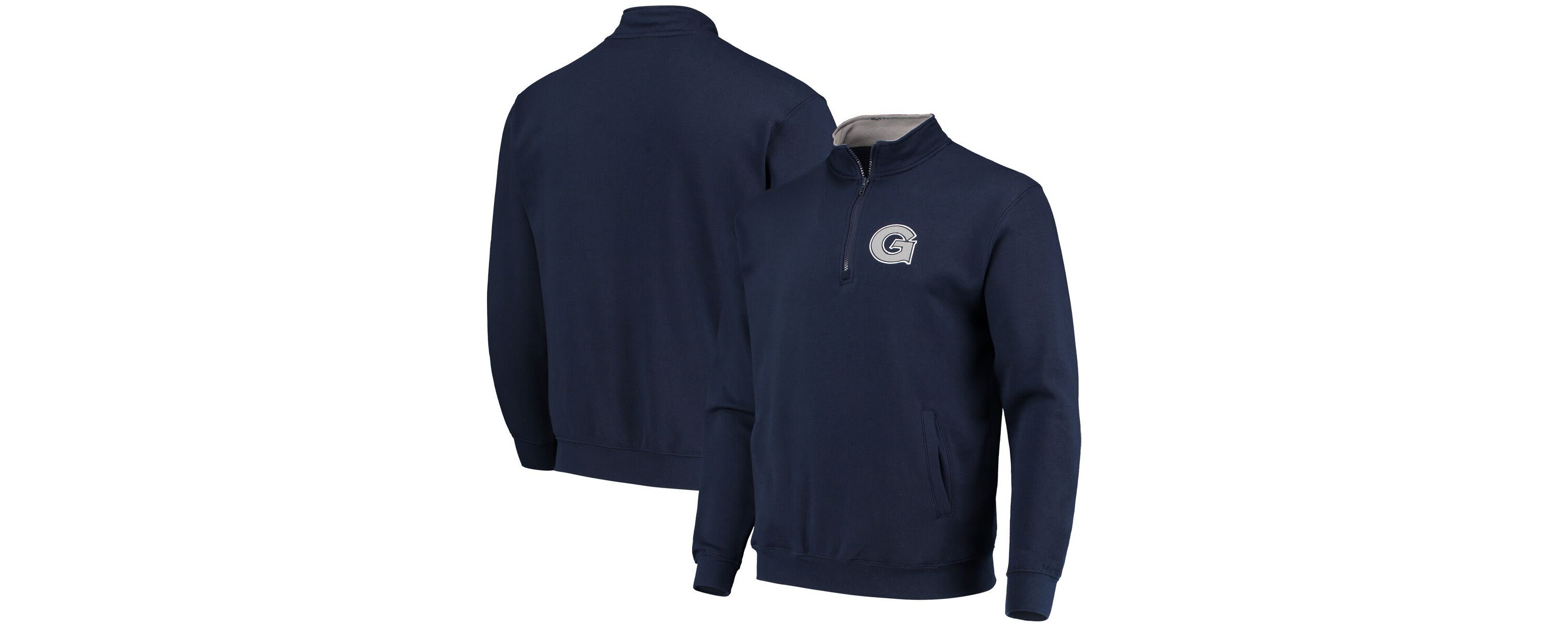 NCAA Georgetown Hoyas Tortugas Logo Quarter-Zip Jacket