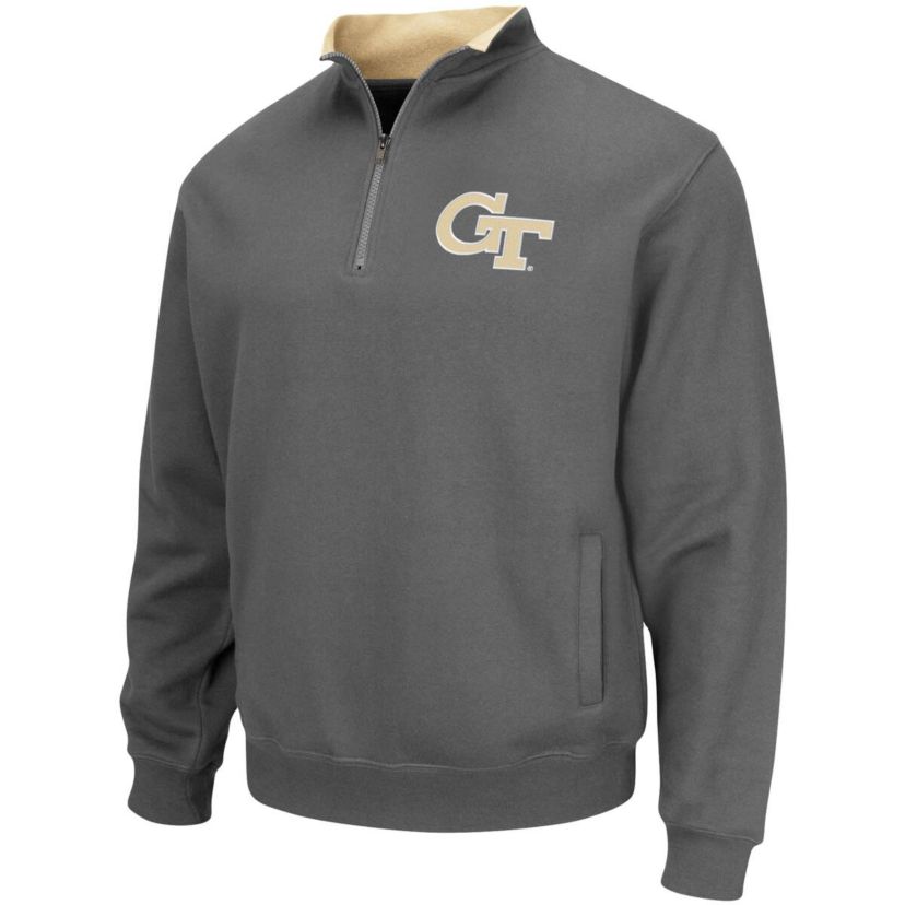 Georgia Tech Yellow Jackets NCAA Georgia Tech Jackets Tortugas Logo Quarter-Zip Pullover Jacket