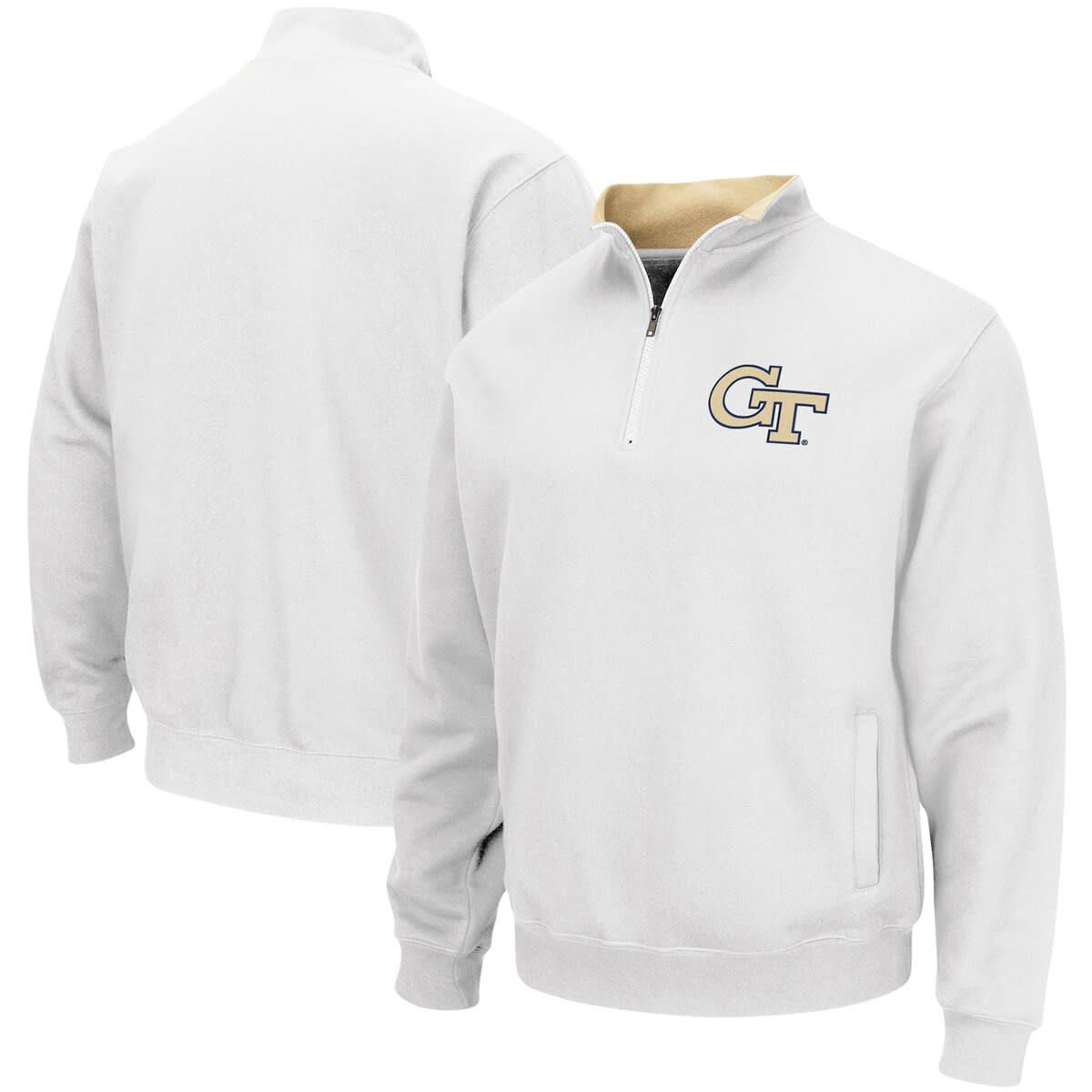 Georgia Tech Yellow Jackets NCAA Georgia Tech Jackets Tortugas Logo Quarter-Zip Jacket