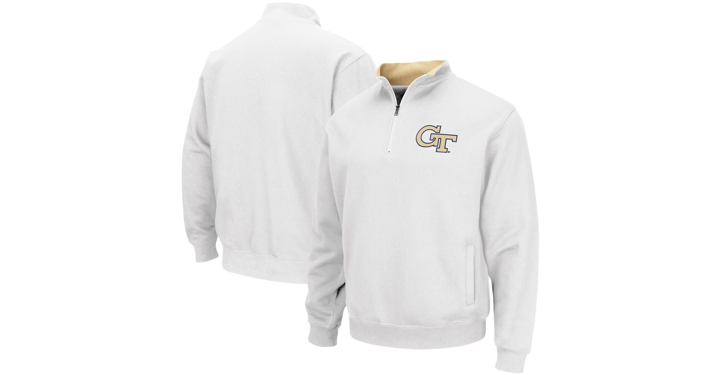 Georgia Tech Yellow Jackets NCAA Georgia Tech Jackets Tortugas Logo Quarter-Zip Jacket