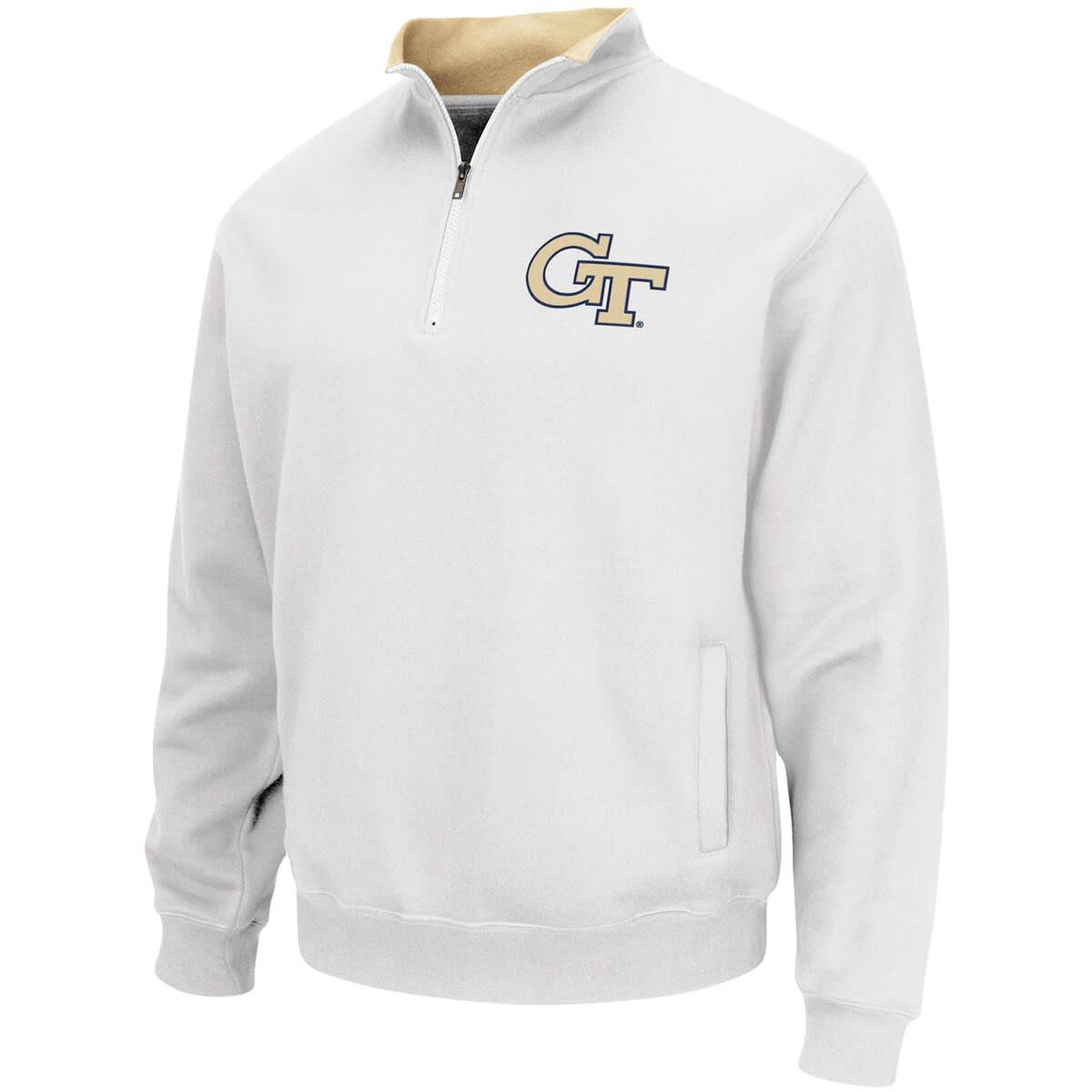 Georgia Tech Yellow Jackets NCAA Georgia Tech Jackets Tortugas Logo Quarter-Zip Jacket