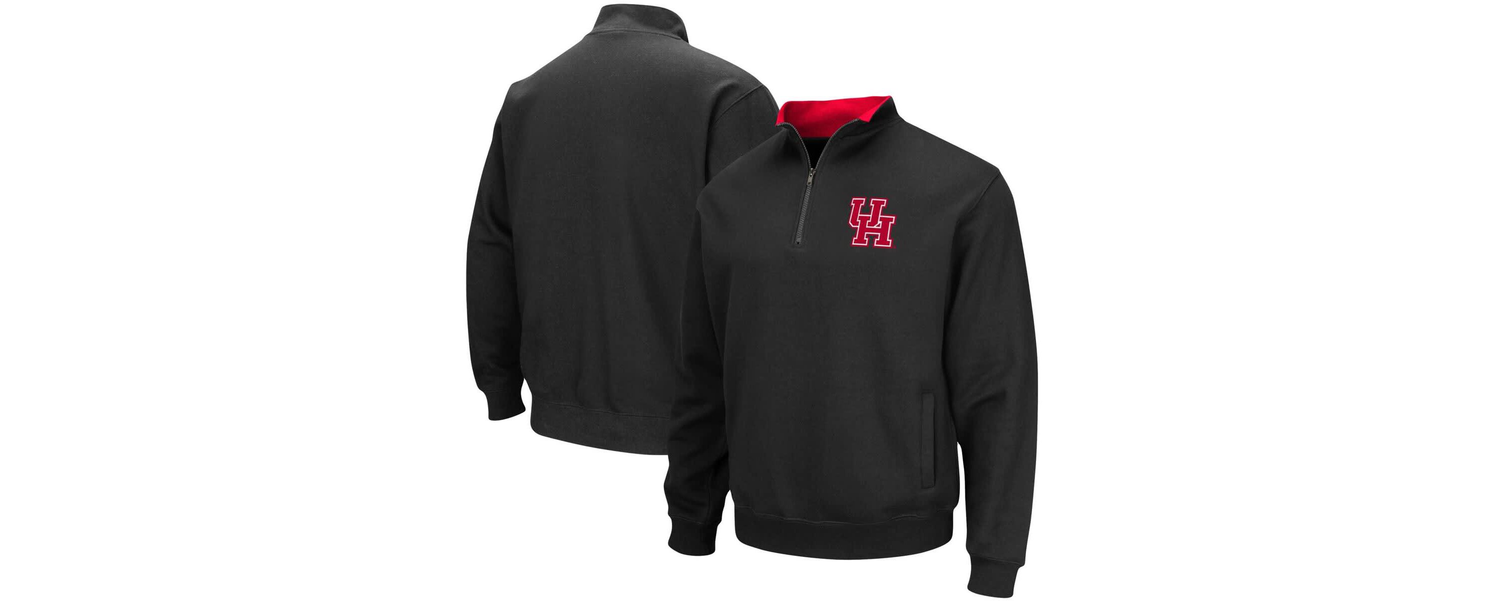 NCAA Houston Cougars Tortugas Logo Quarter-Zip Pullover Jacket