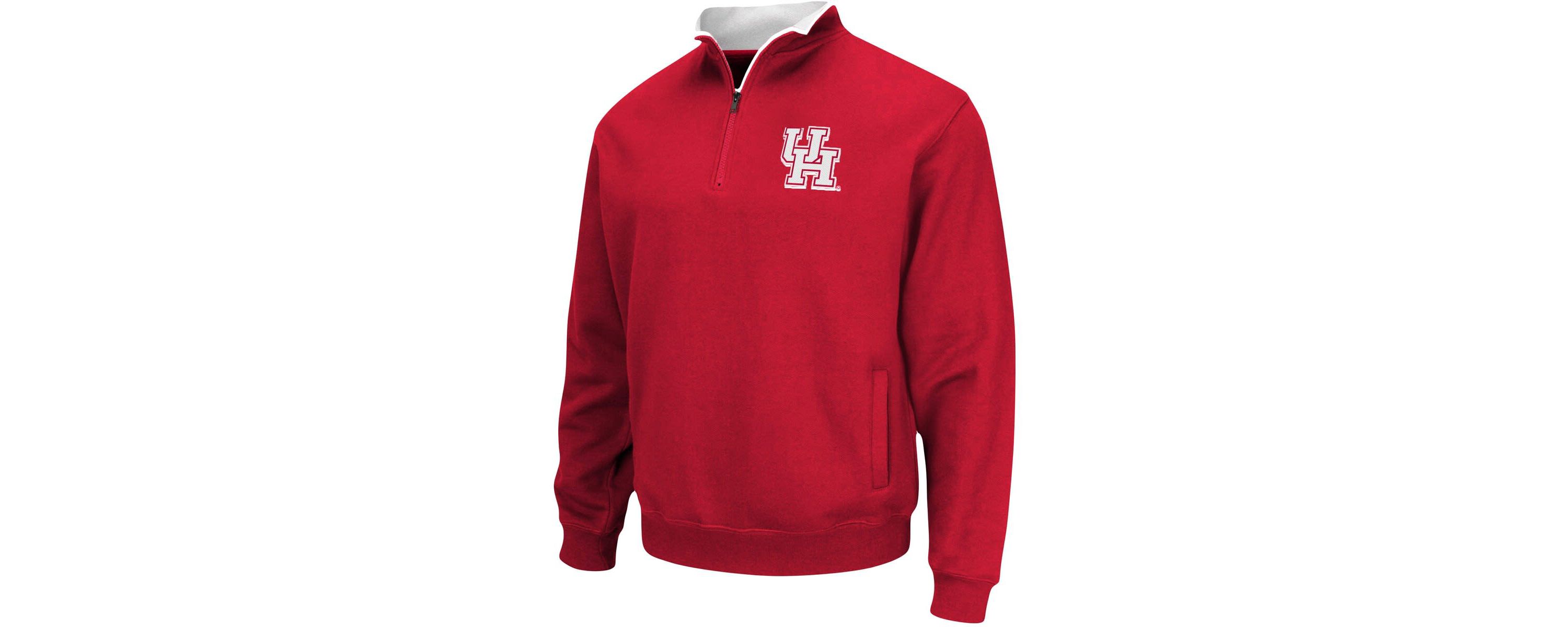 NCAA Houston Cougars Tortugas Logo Quarter-Zip Pullover Jacket