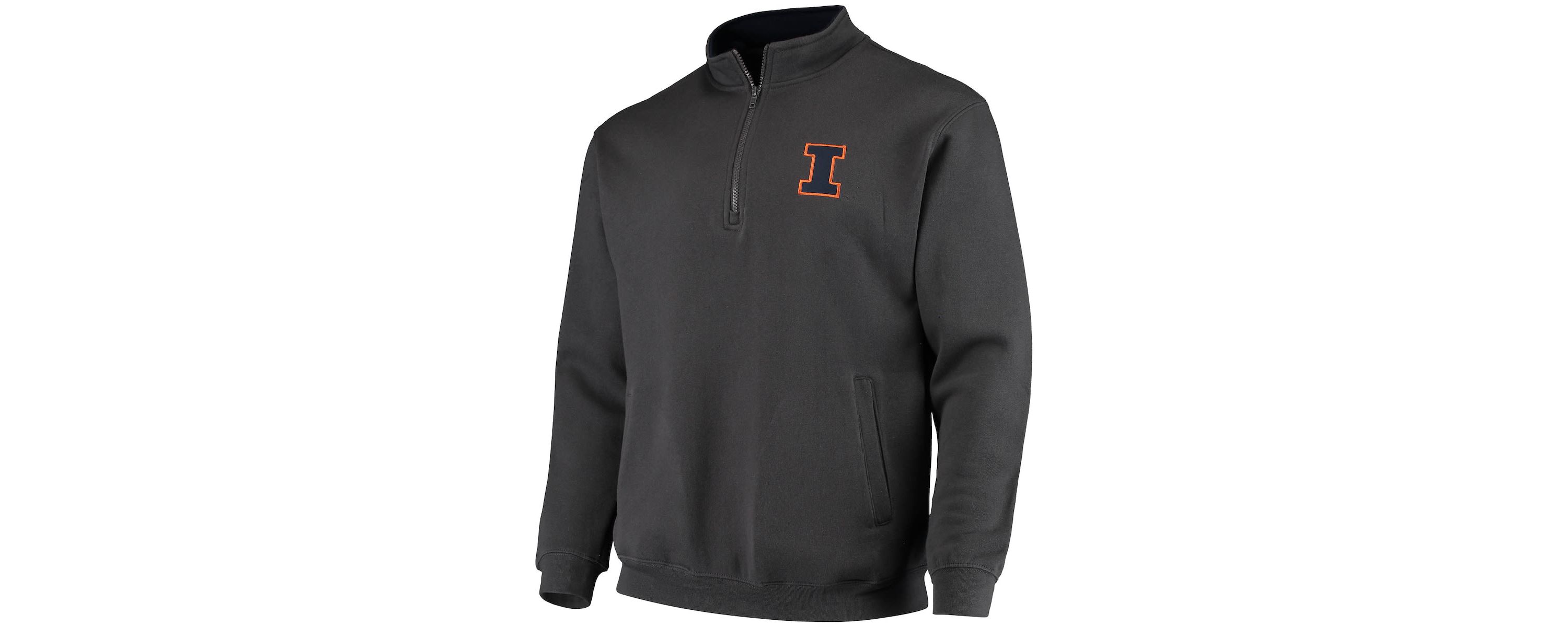 NCAA Illinois Fighting Illini Tortugas Logo Quarter-Zip Jacket
