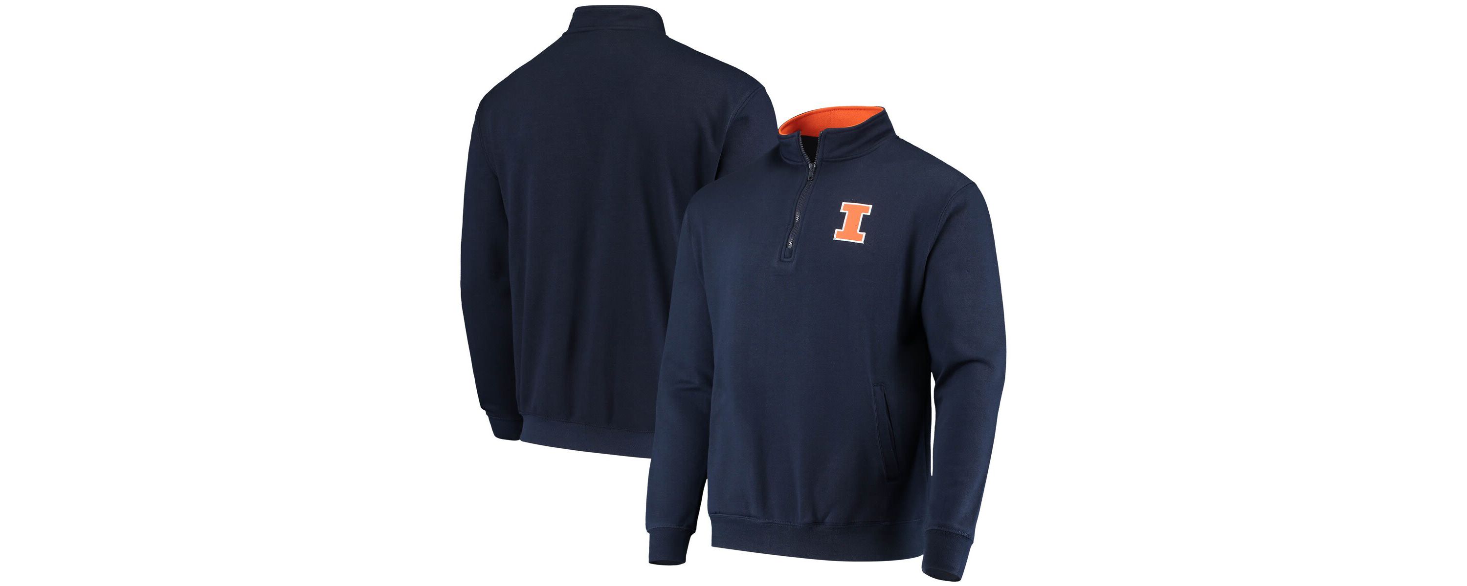 NCAA Illinois Fighting Illini Tortugas Logo Quarter-Zip Jacket