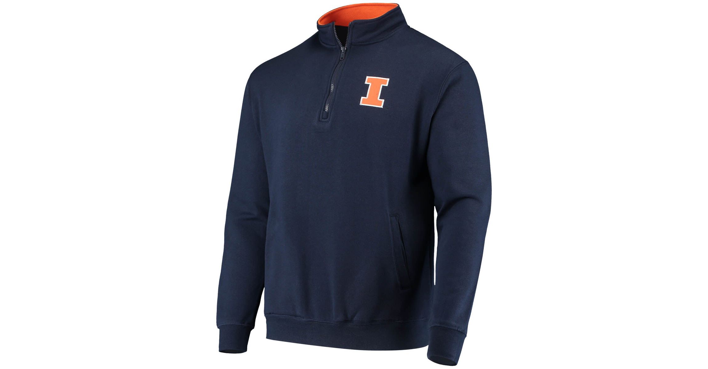 NCAA Illinois Fighting Illini Tortugas Logo Quarter-Zip Jacket
