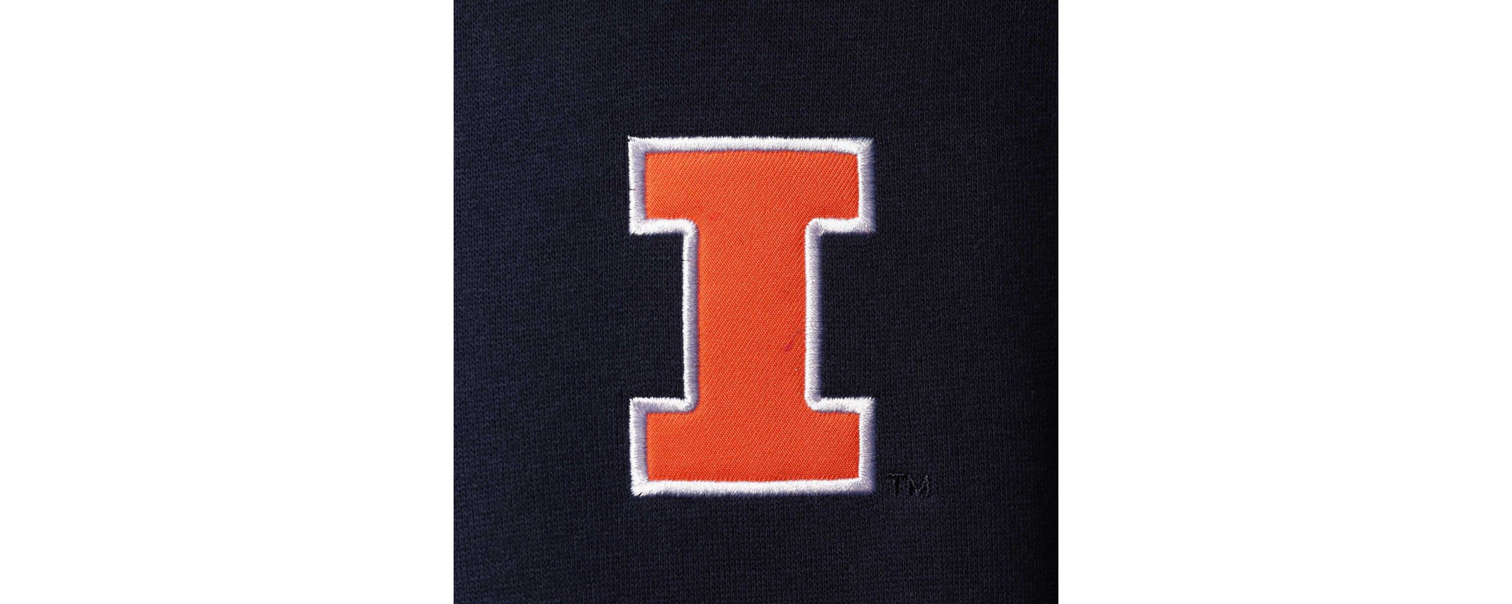 NCAA Illinois Fighting Illini Tortugas Logo Quarter-Zip Jacket