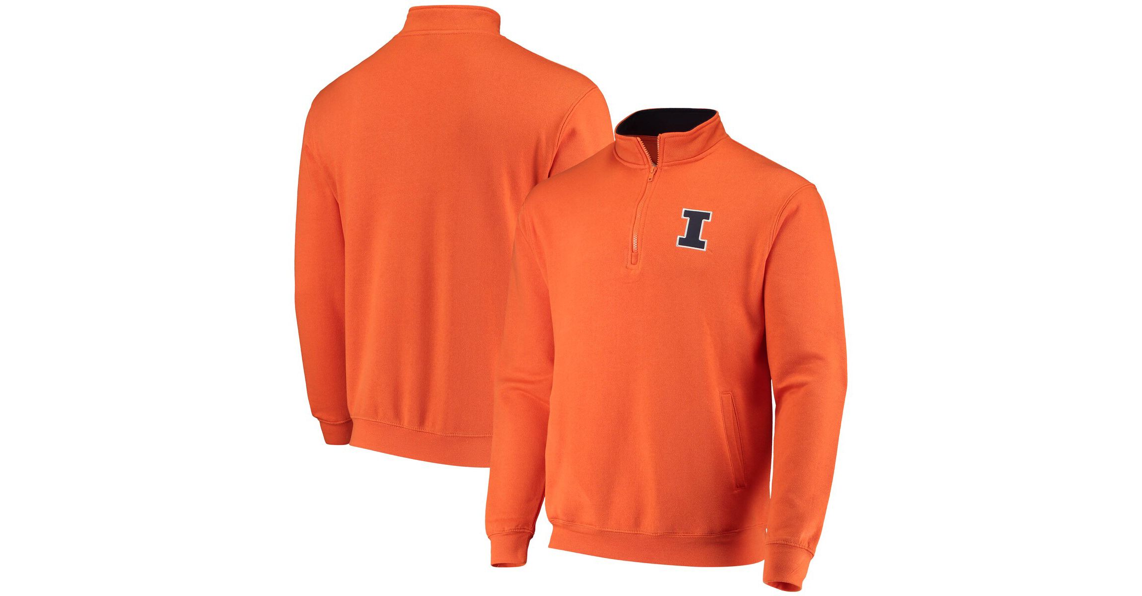NCAA Illinois Fighting Illini Tortugas Logo Quarter-Zip Jacket