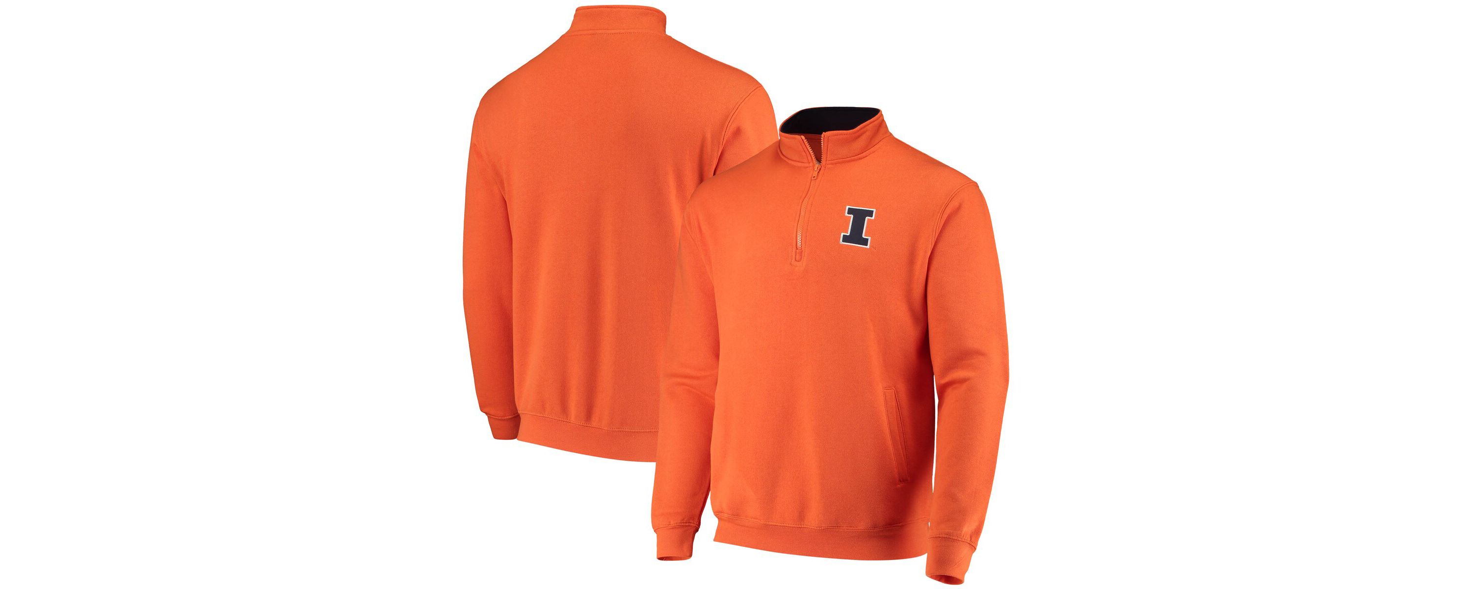 NCAA Illinois Fighting Illini Tortugas Logo Quarter-Zip Jacket