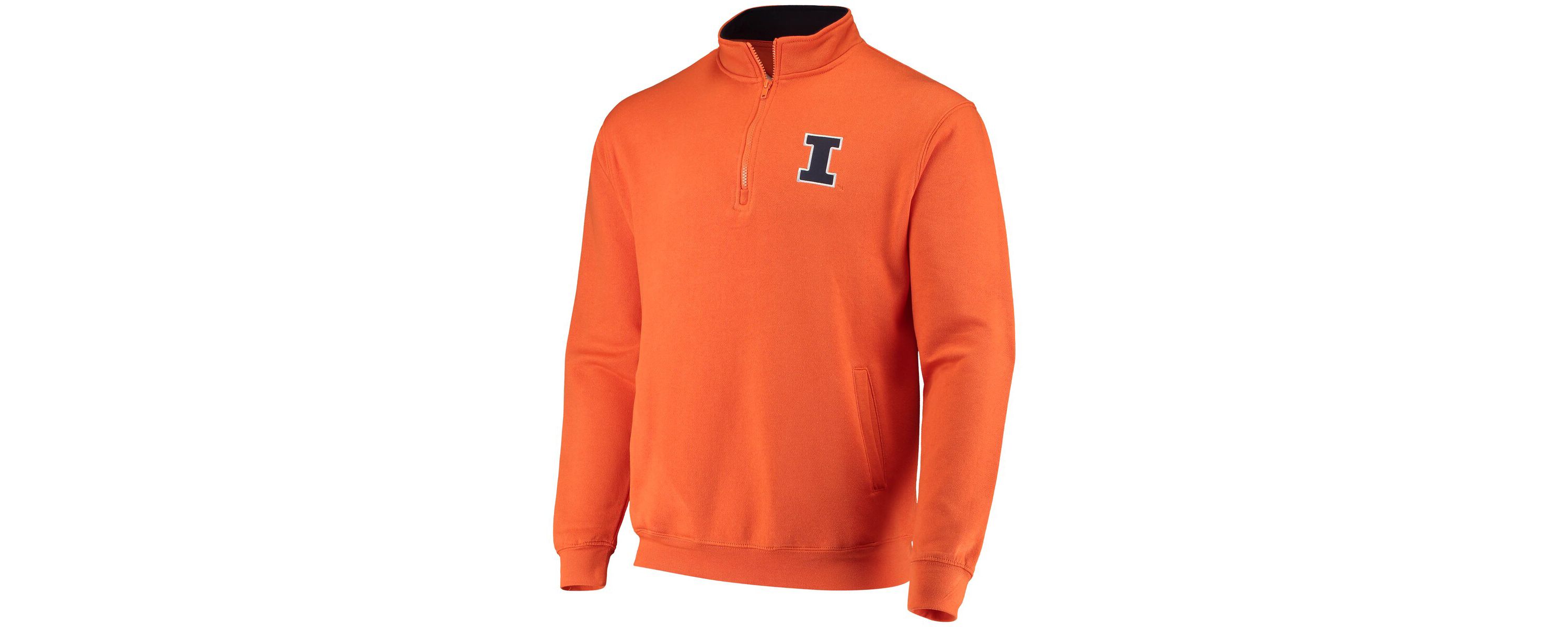 NCAA Illinois Fighting Illini Tortugas Logo Quarter-Zip Jacket