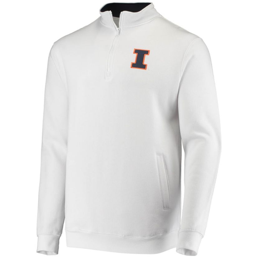 NCAA Illinois Fighting Illini Tortugas Logo Quarter-Zip Jacket