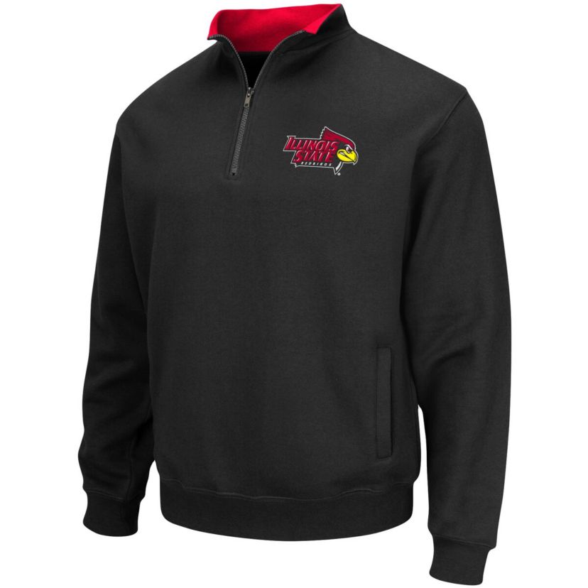 NCAA Illinois State Redbirds Tortugas Logo Quarter-Zip Pullover Jacket