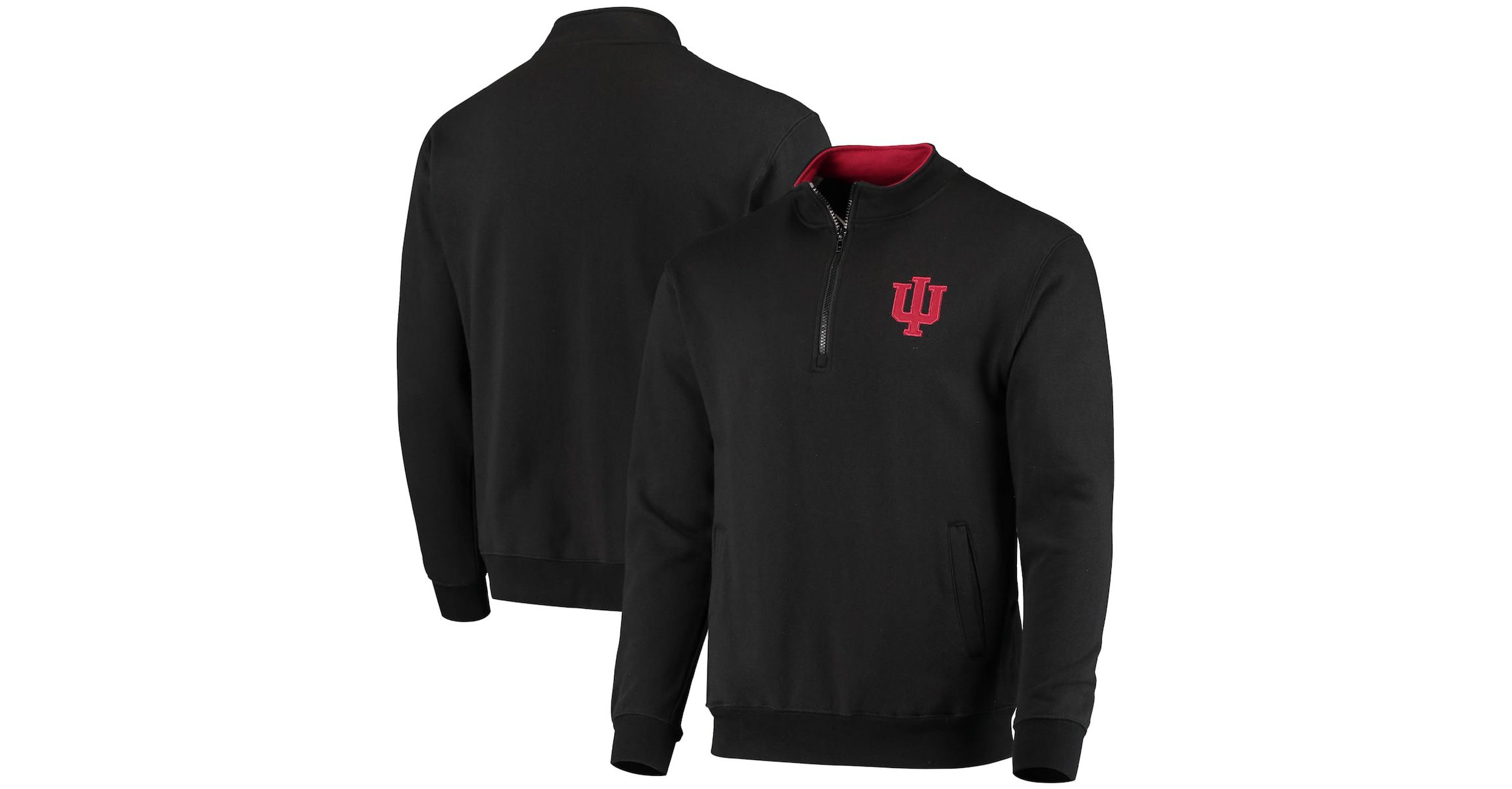 NCAA Indiana Hoosiers Tortugas Logo Quarter-Zip Jacket
