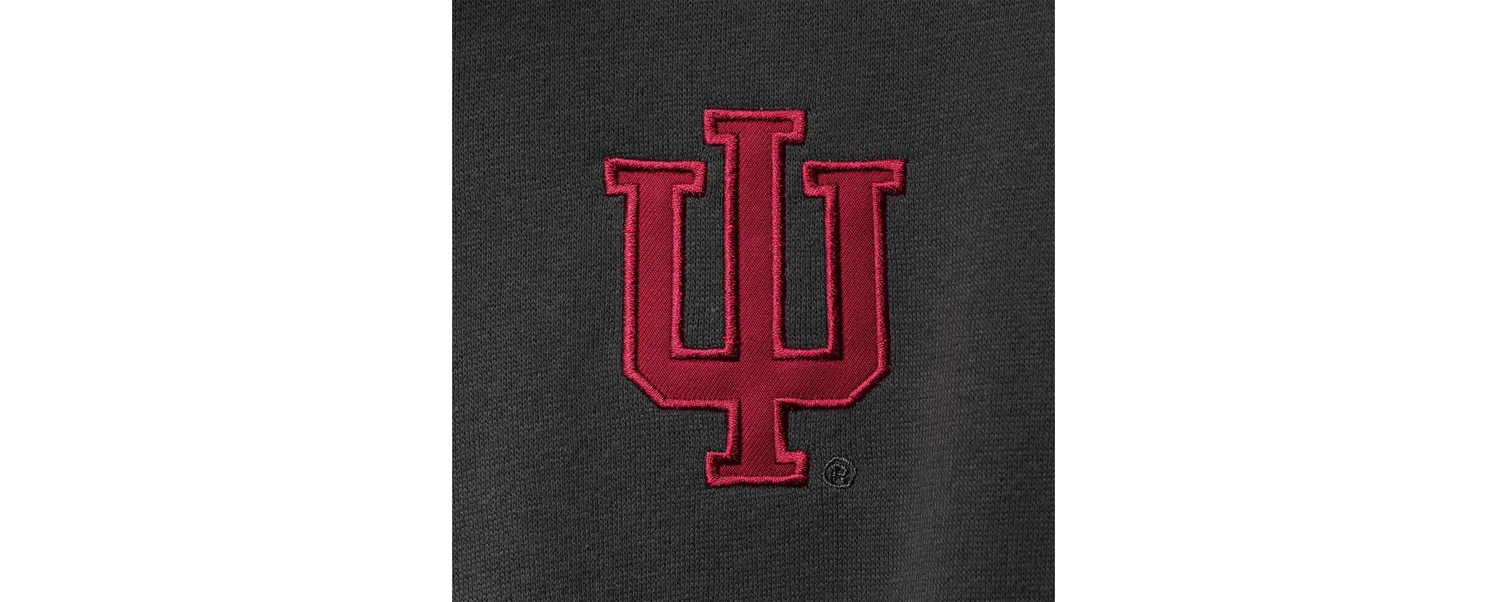 NCAA Indiana Hoosiers Tortugas Logo Quarter-Zip Pullover Jacket