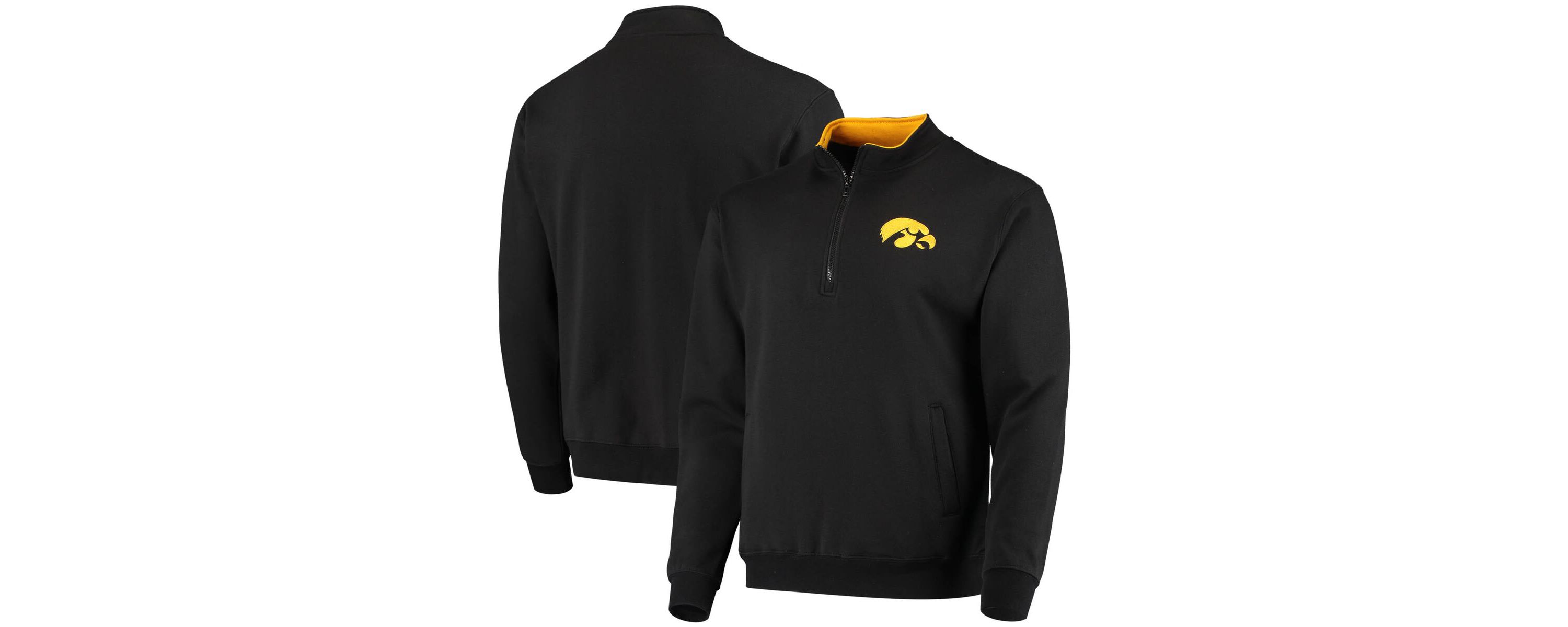 NCAA Iowa Hawkeyes Tortugas Logo Quarter-Zip Jacket
