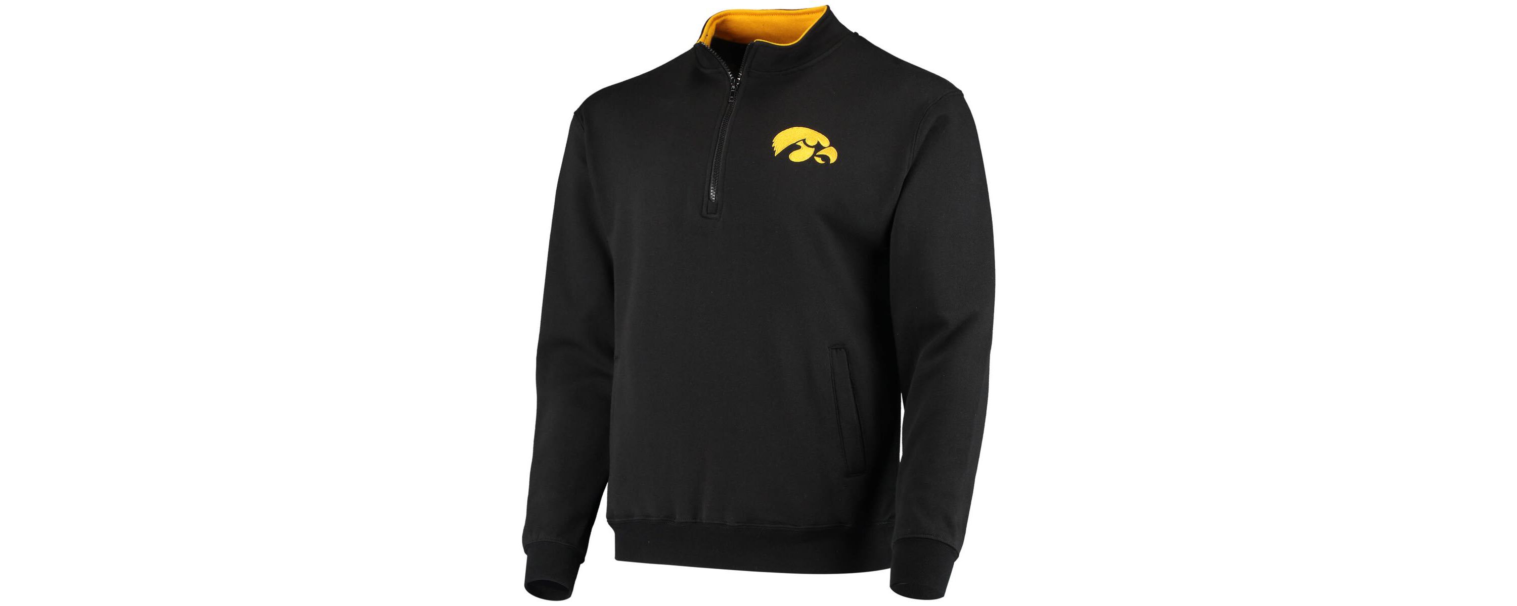 NCAA Iowa Hawkeyes Tortugas Logo Quarter-Zip Jacket