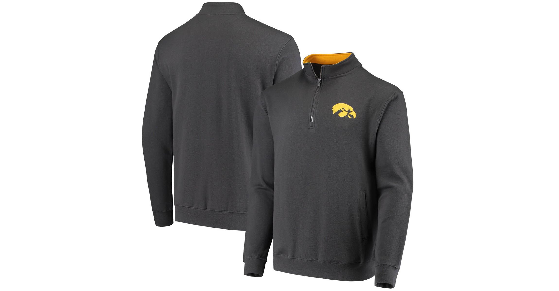 NCAA Iowa Hawkeyes Tortugas Logo Quarter-Zip Jacket