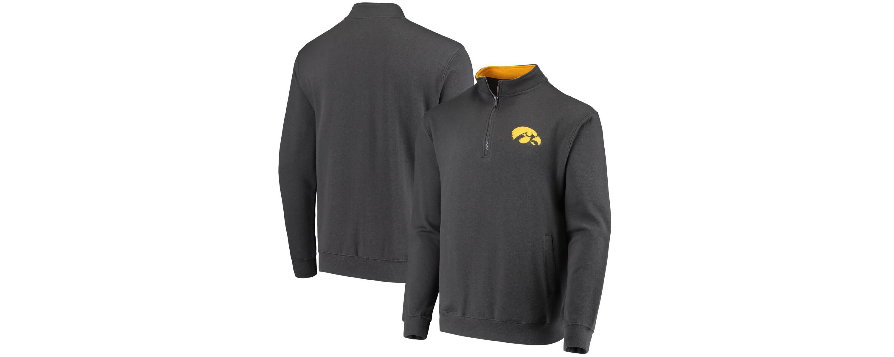 NCAA Iowa Hawkeyes Tortugas Logo Quarter-Zip Jacket