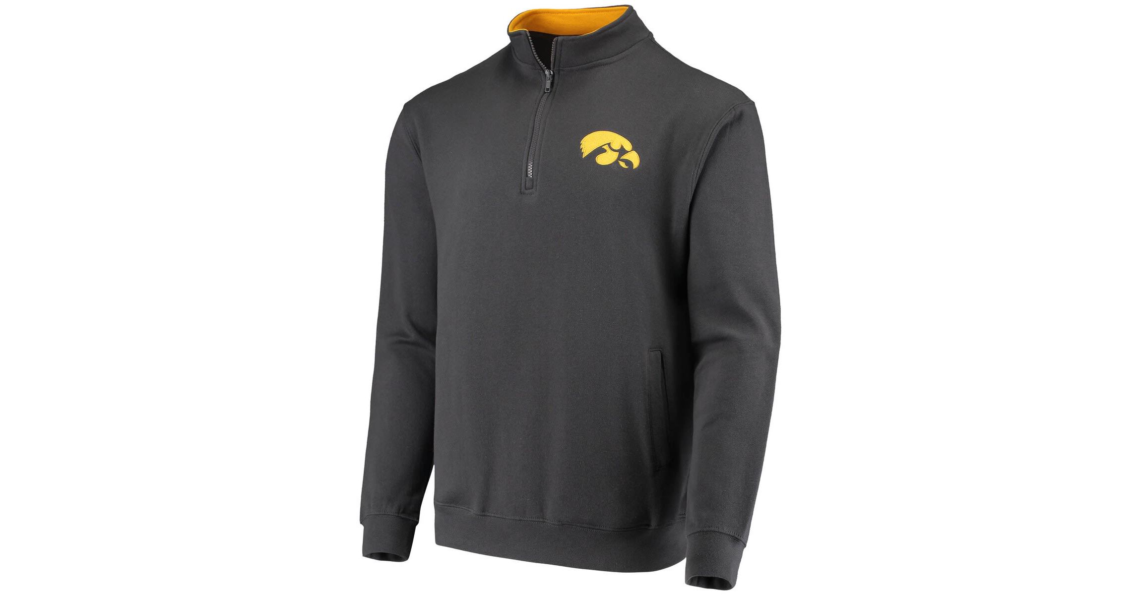 NCAA Iowa Hawkeyes Tortugas Logo Quarter-Zip Jacket
