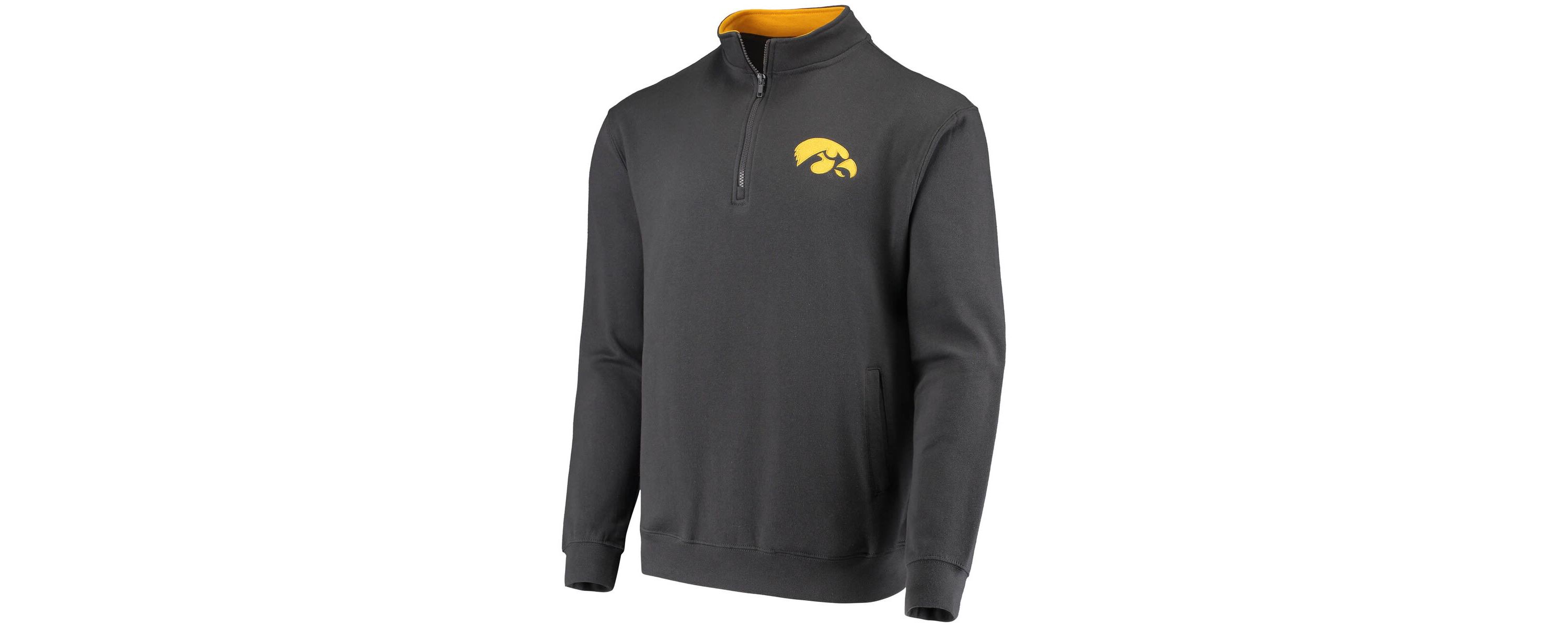 NCAA Iowa Hawkeyes Tortugas Logo Quarter-Zip Jacket