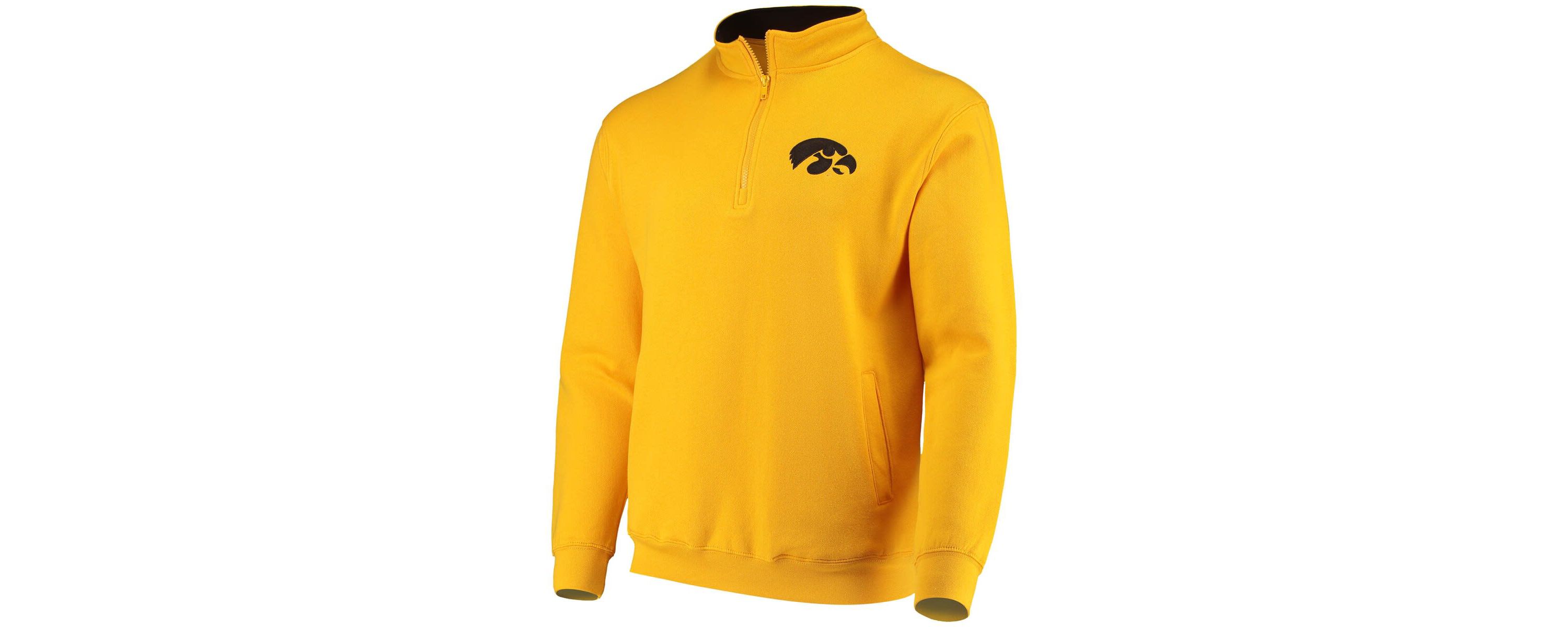 NCAA Iowa Hawkeyes Tortugas Logo Quarter-Zip Jacket