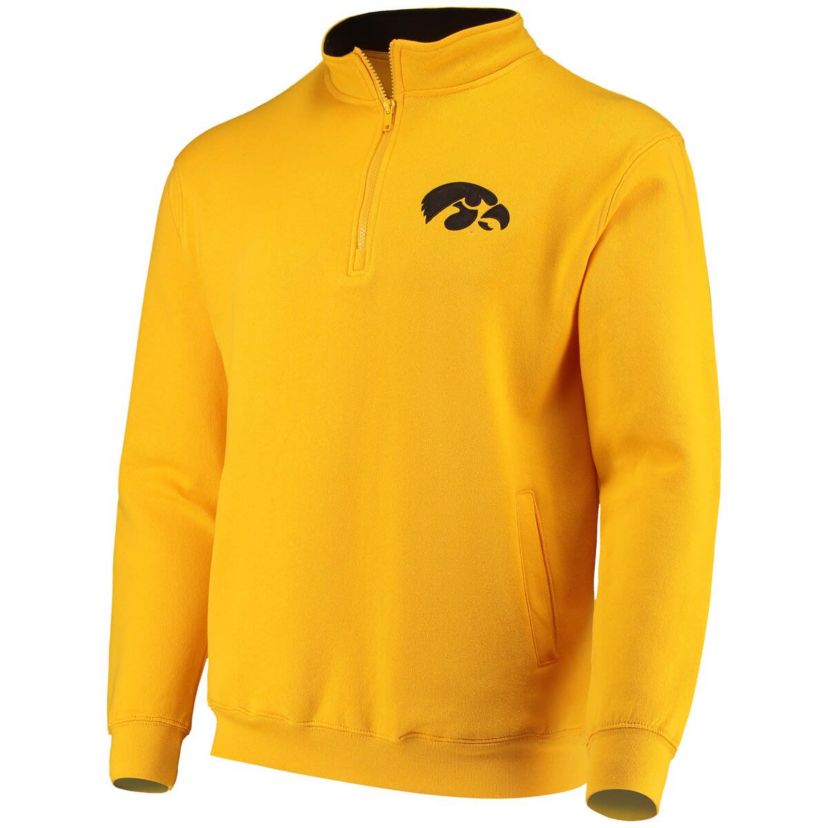 NCAA Iowa Hawkeyes Tortugas Logo Quarter-Zip Jacket