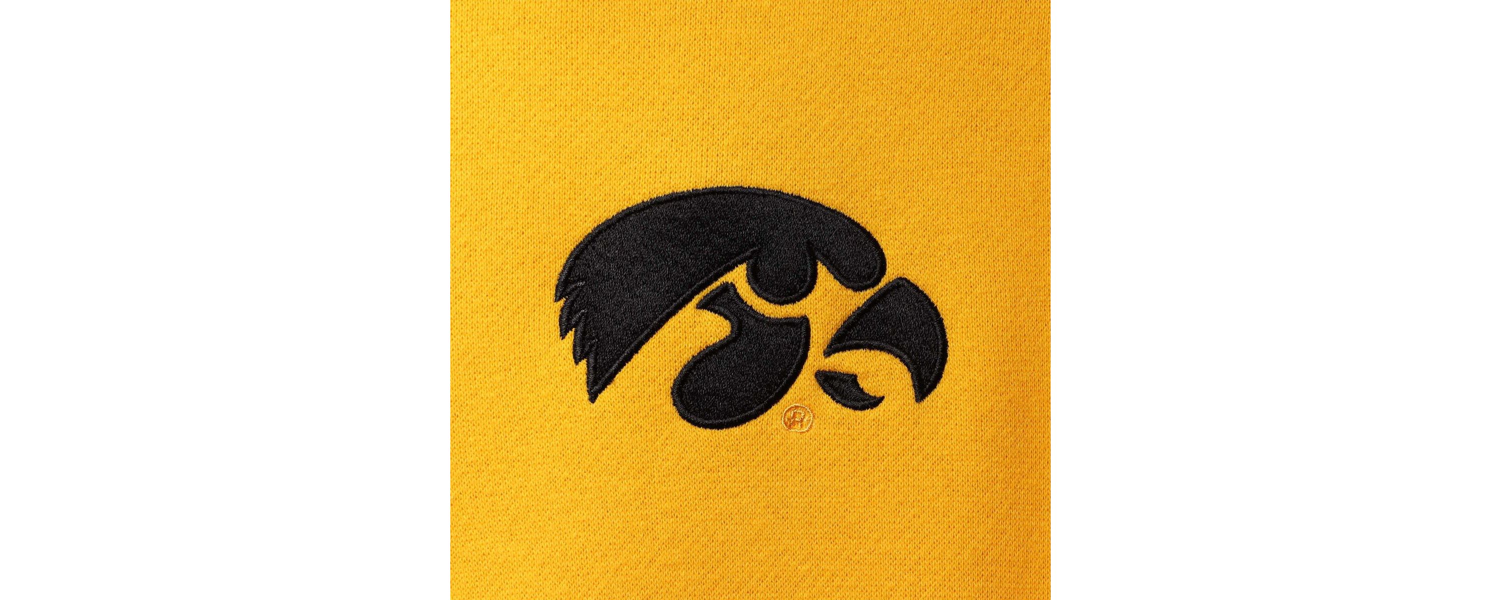 NCAA Iowa Hawkeyes Tortugas Logo Quarter-Zip Jacket