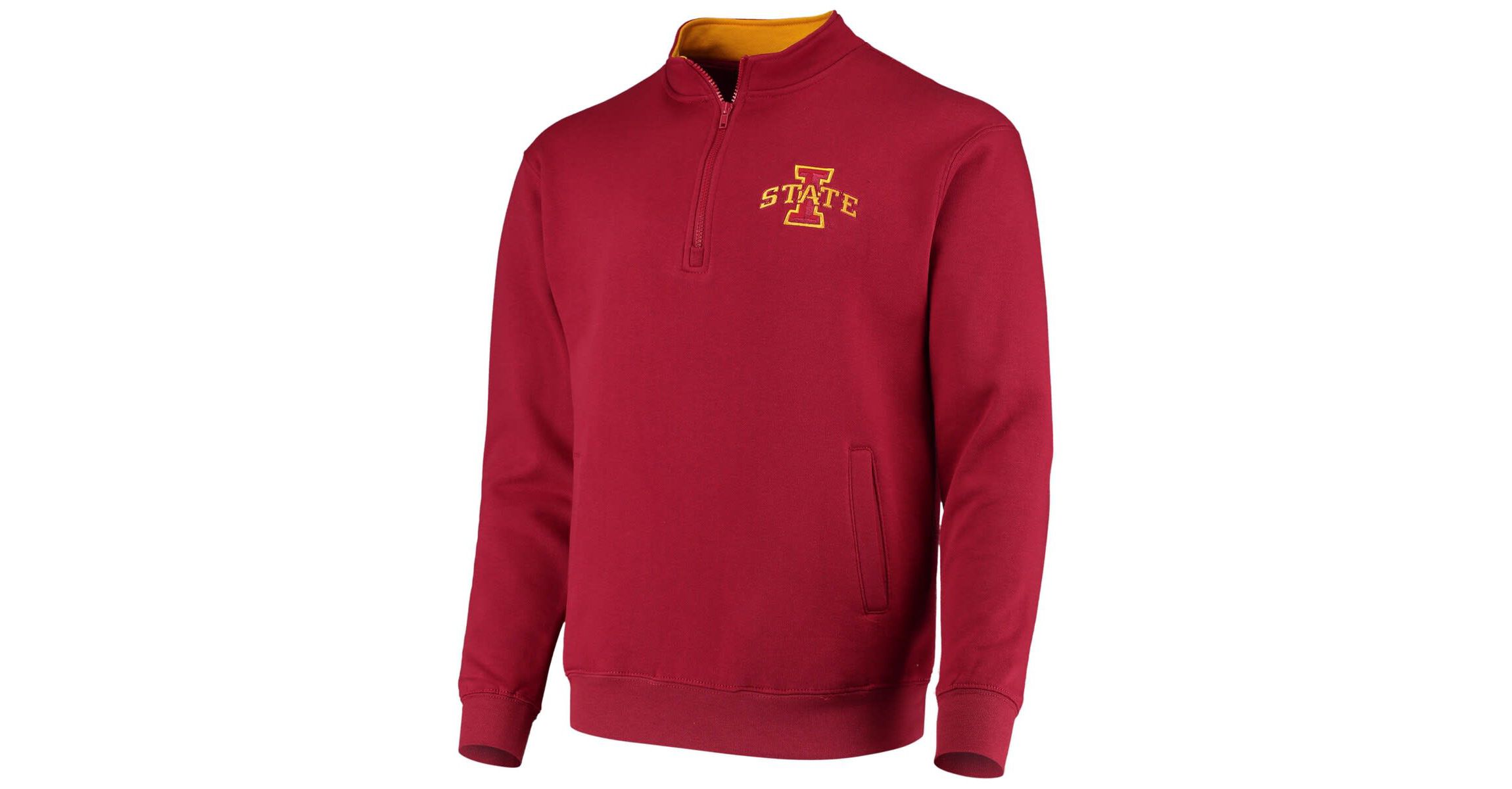 NCAA Iowa State Cyclones Tortugas Logo Quarter-Zip Jacket