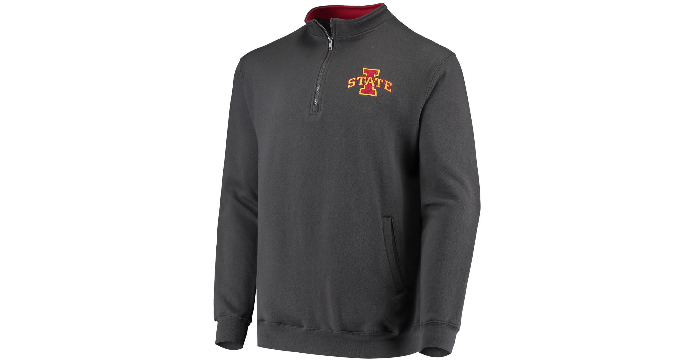 NCAA Iowa State Cyclones Tortugas Logo Quarter-Zip Jacket