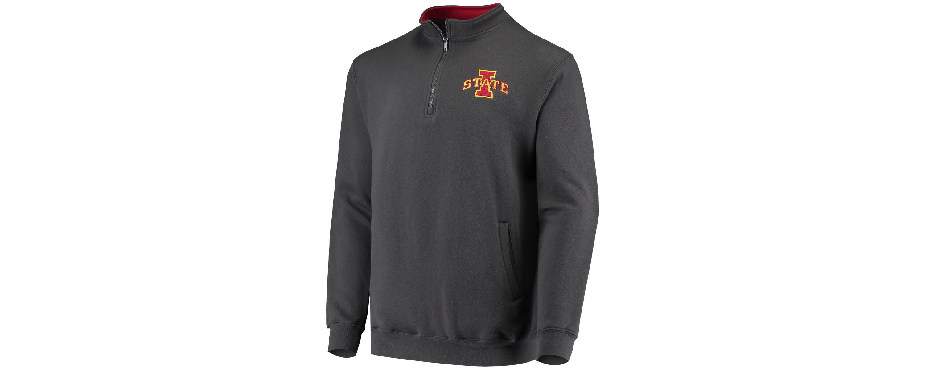 NCAA Iowa State Cyclones Tortugas Logo Quarter-Zip Jacket